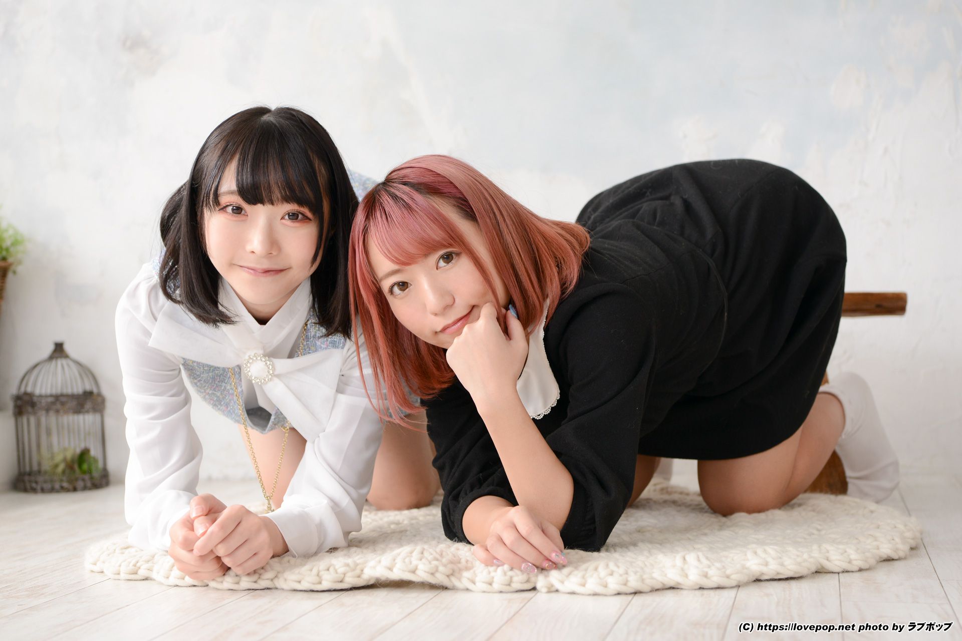 [LOVEPOP] Kami Teya かみてゃん。& Minori Konohata 小日向みのり Photoset 01/(70P)