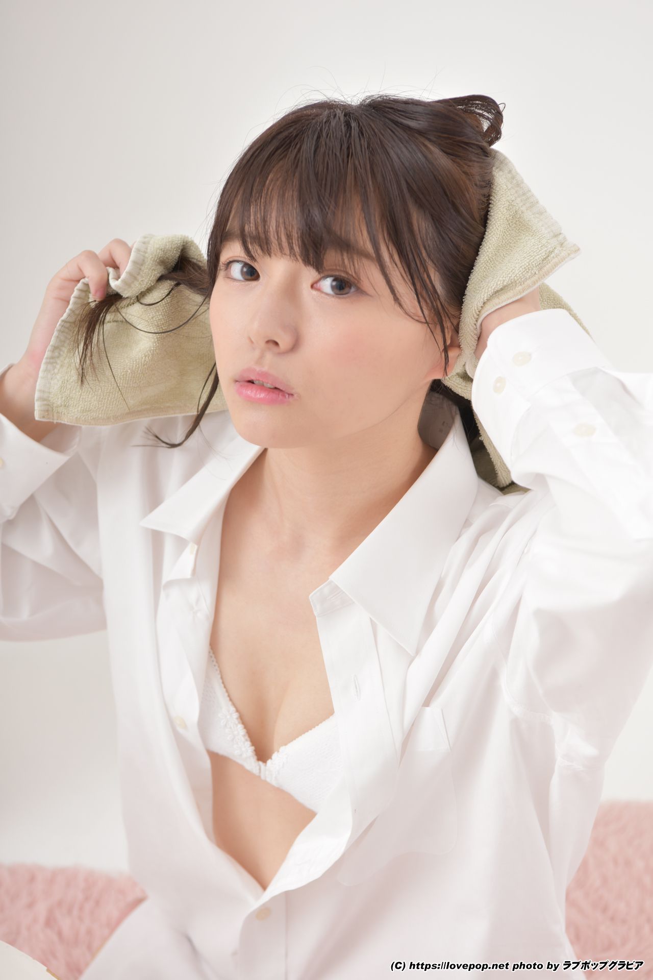 [LOVEPOP] 葉月つばさ 濡れた髪でワイシャツを羽織り…☆彼シャツ Photo - PPV/(73P)