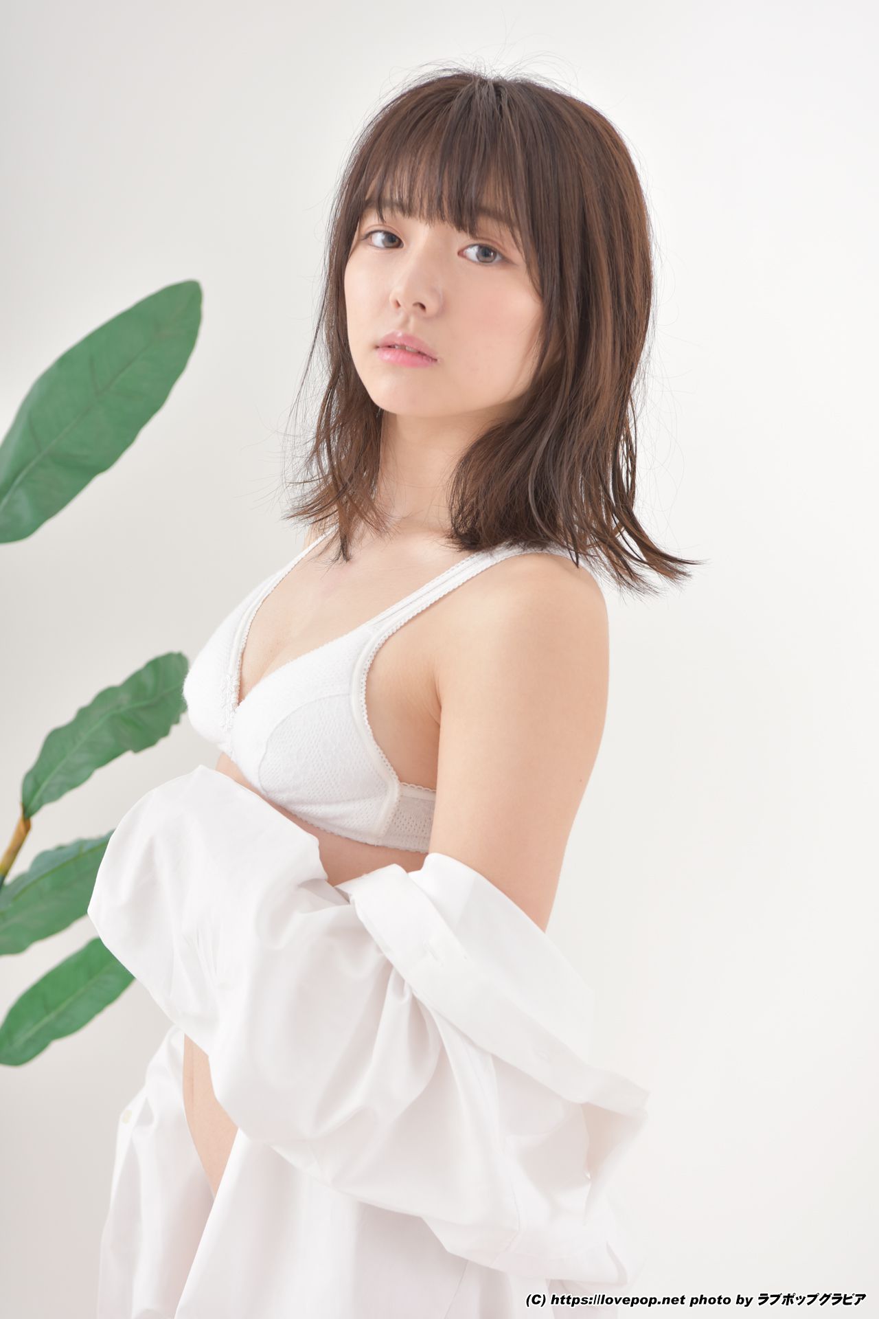 [LOVEPOP] 葉月つばさ 濡れた髪でワイシャツを羽織り…☆彼シャツ Photo - PPV/(73P)