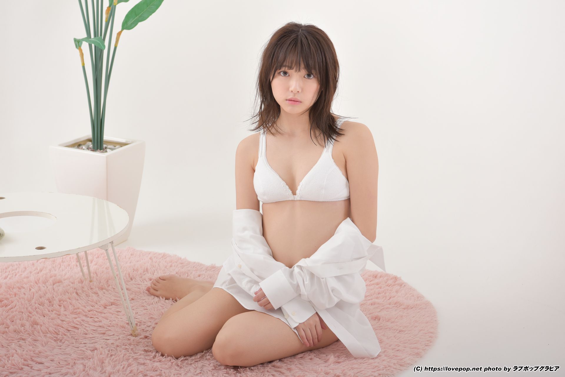 [LOVEPOP] 葉月つばさ 濡れた髪でワイシャツを羽織り…☆彼シャツ Photo - PPV/(73P)