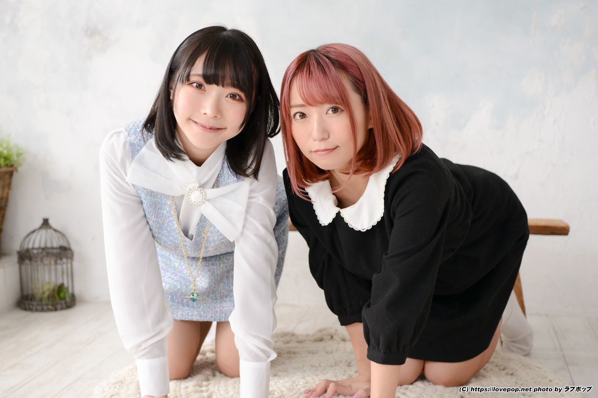 [LOVEPOP] Kami Teya かみてゃん。& Minori Konohata 小日向みのり Photoset 01/(70P)