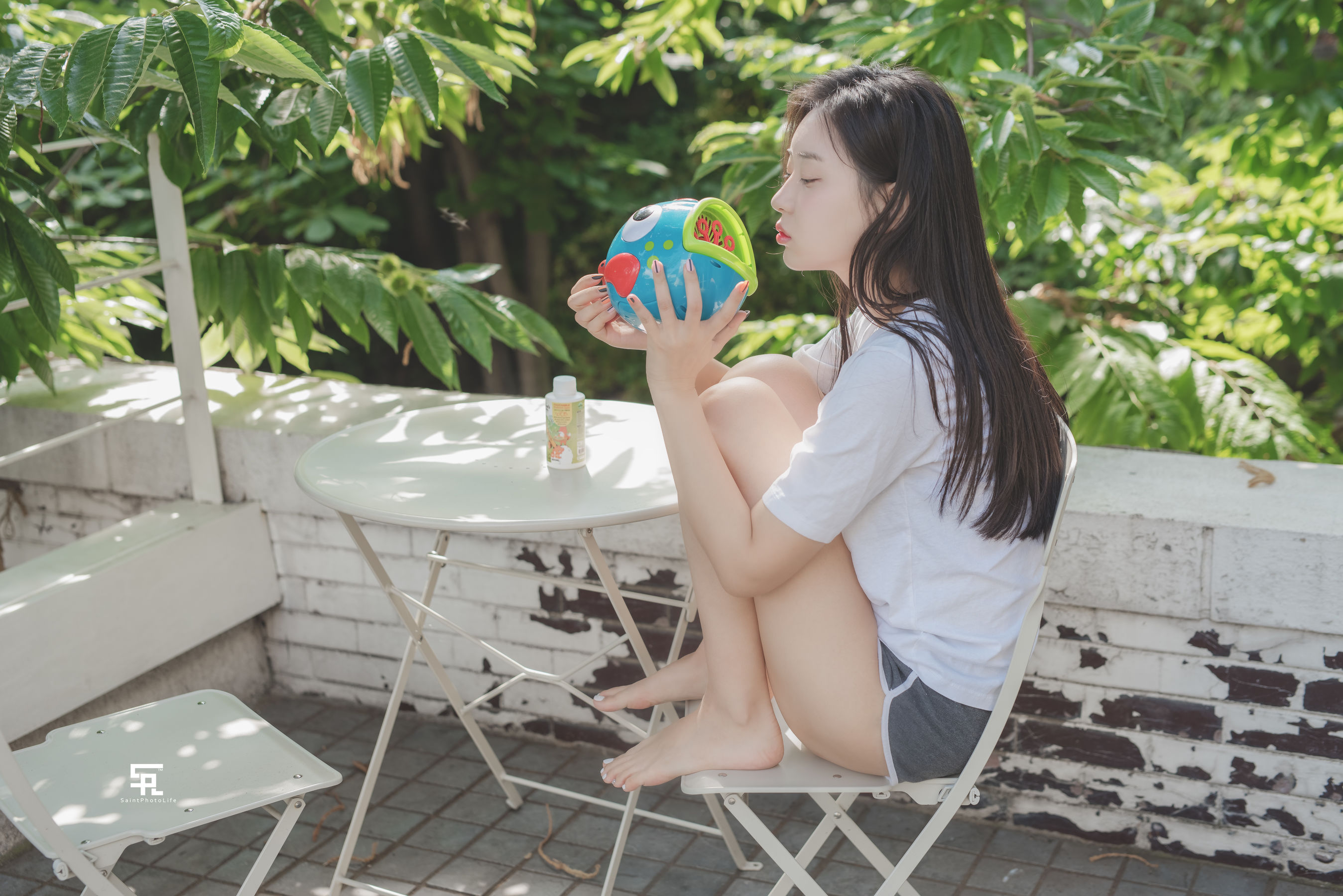 [saintphotolife] 韩国妹子申才恩(Zennyrt) - One summer day/(48P)