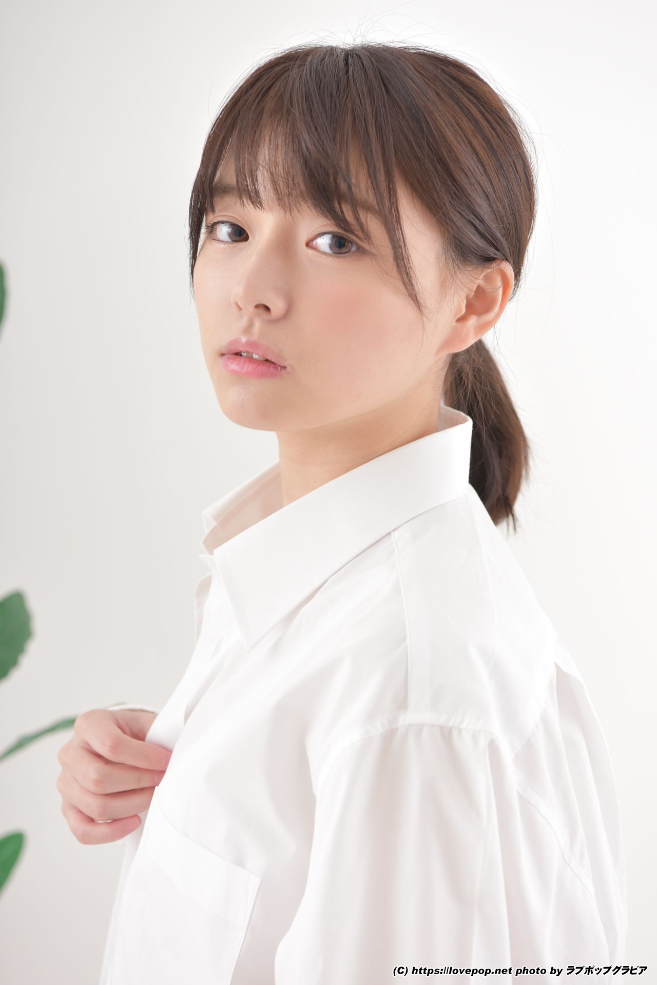 [LOVEPOP] 葉月つばさ 濡れた髪でワイシャツを羽織り…☆彼シャツ Photo - PPV/(73P)