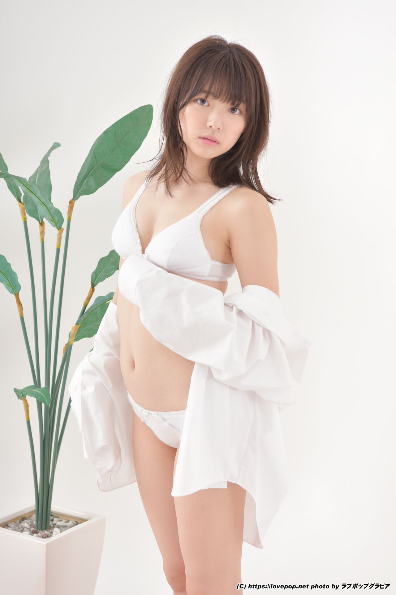 [LOVEPOP] 葉月つばさ 濡れた髪でワイシャツを羽織り…☆彼シャツ Photo - PPV/(73P)