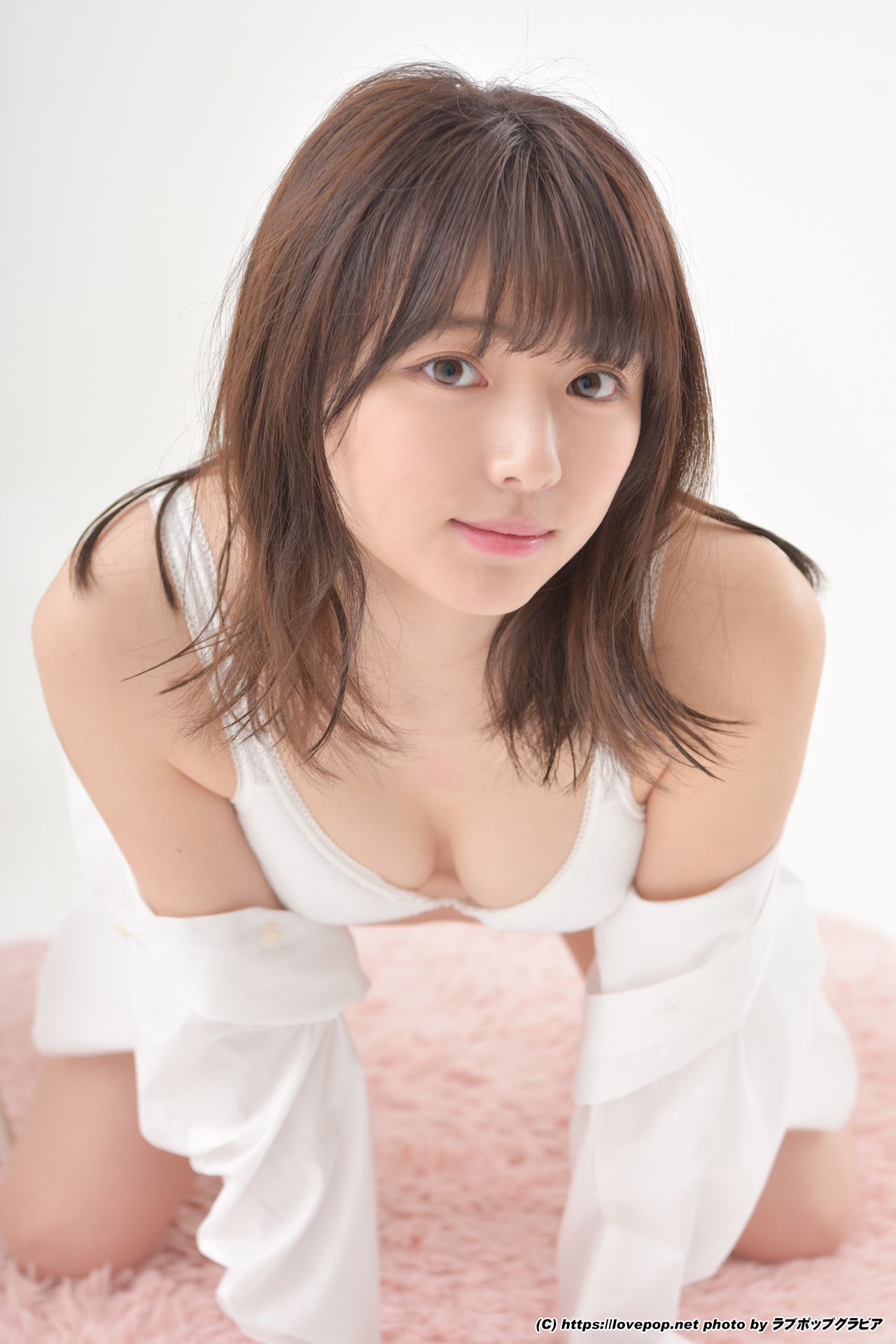 [LOVEPOP] 葉月つばさ 濡れた髪でワイシャツを羽織り…☆彼シャツ Photo - PPV/(73P)