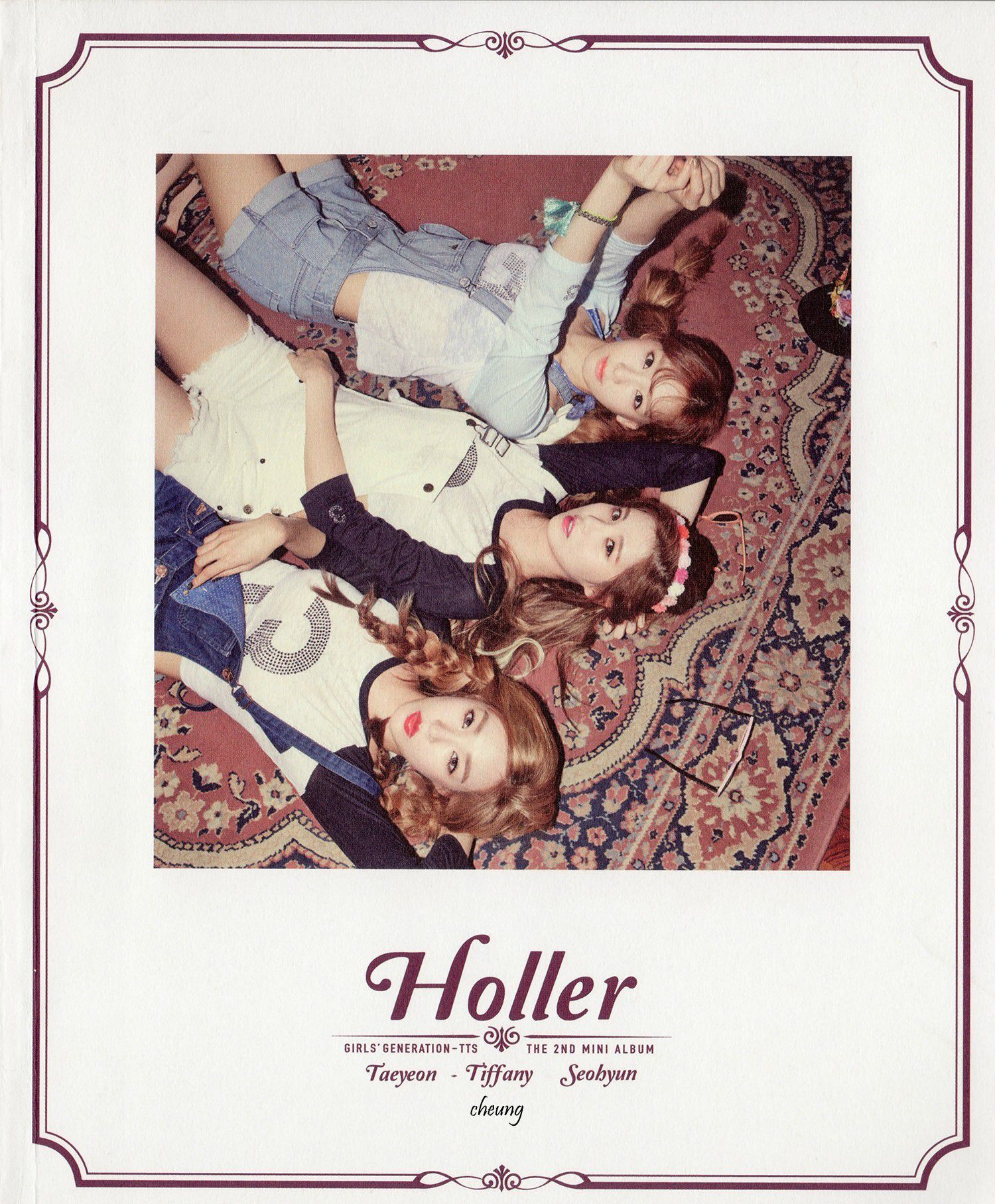 TaeTiSeo 韩国少女时代《HOLLER》[PB]/(44P)