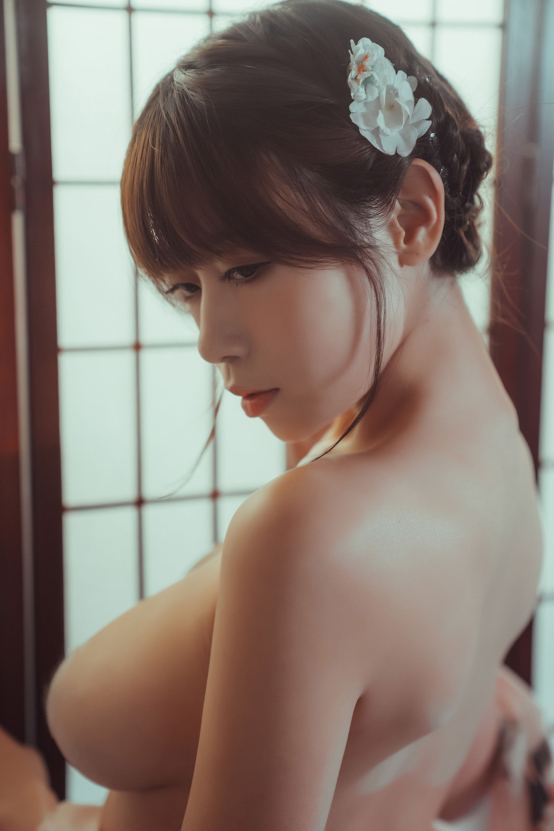 [网红COSER写真] 萌妹奈汐酱nice - 老板娘 4.0/(30P)