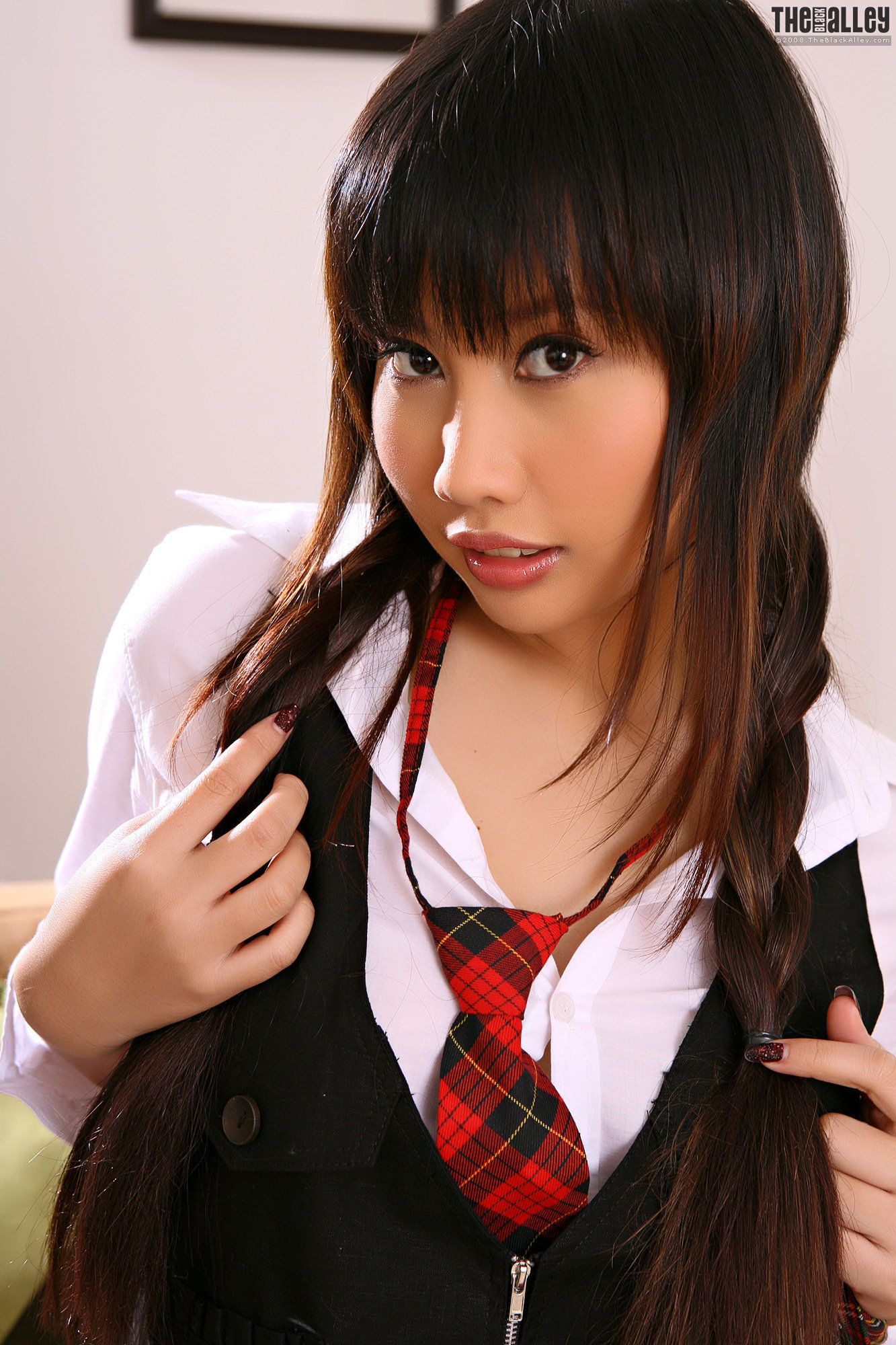 Candy Lee《学生制服》 [The Black Alley]/(43P)