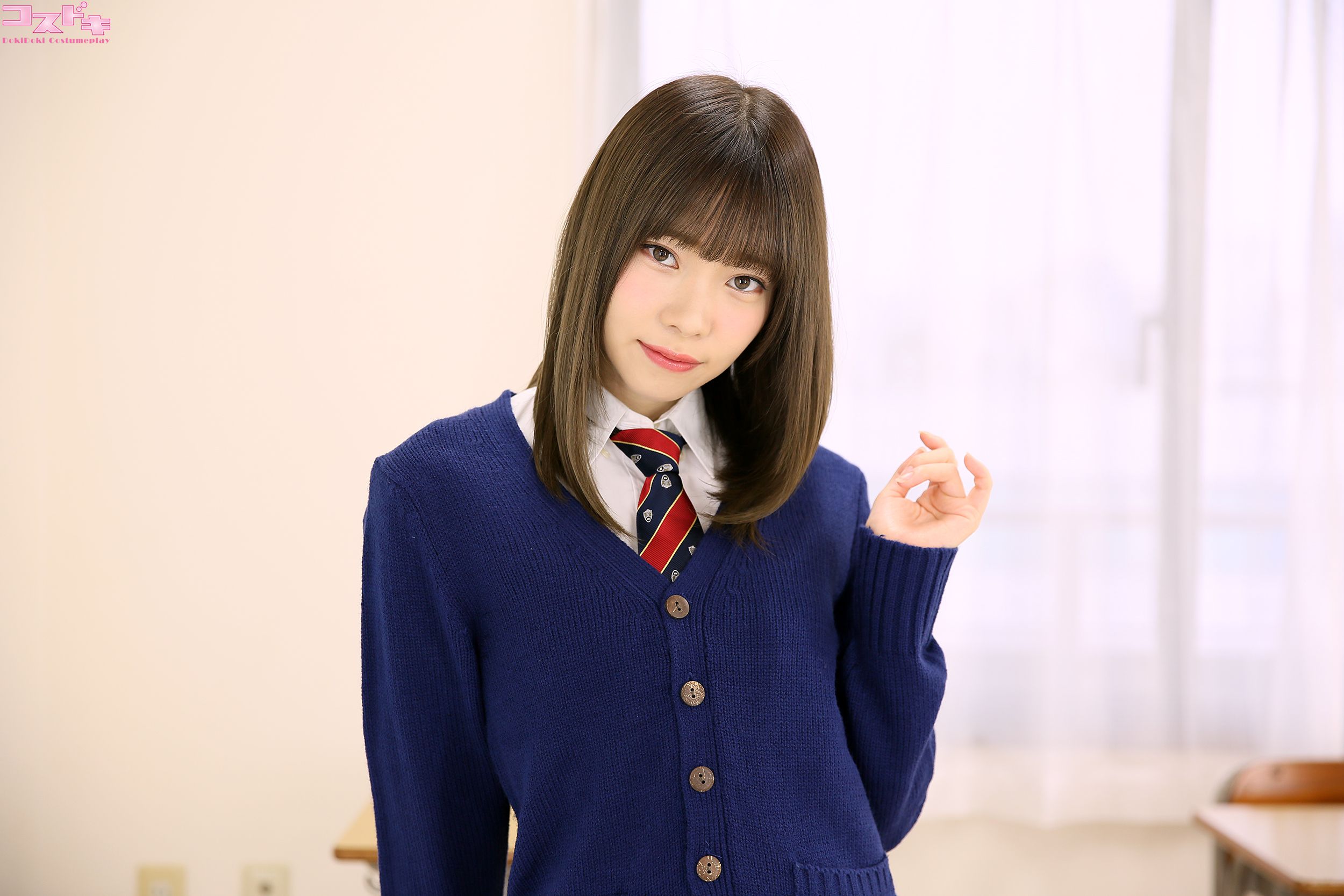 [Cosdoki] Arisa Takanashi 高梨有紗 takanashiarisa_pic_seifukucardigan1/(52P)