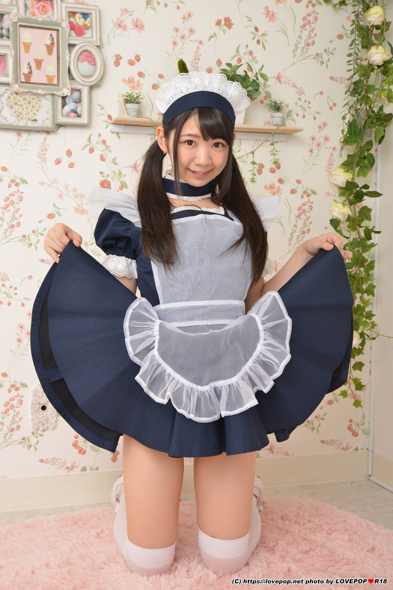 [LOVEPOP] Special Maid Collection - Yuzuka Shirai 白井ゆずか Photoset 01/(48P)