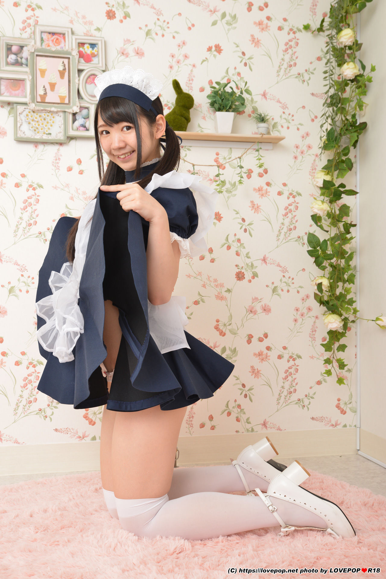 [LOVEPOP] Special Maid Collection - Yuzuka Shirai 白井ゆずか Photoset 01/(48P)