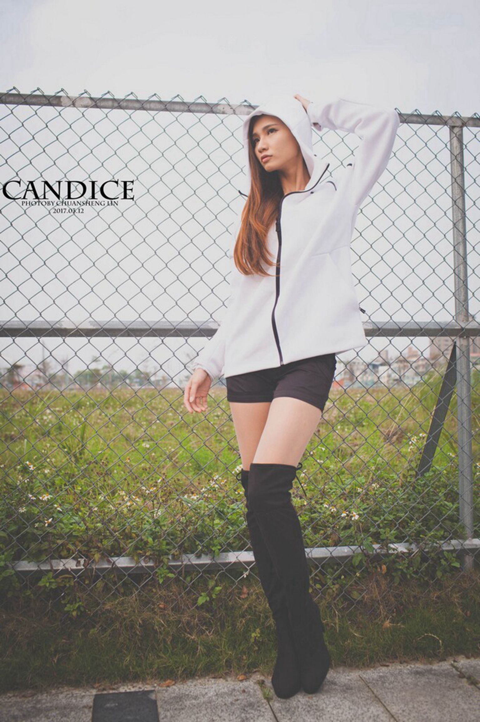 [台湾女神]  蔡译心Candice - 摩托机车时尚女郎/(75P)