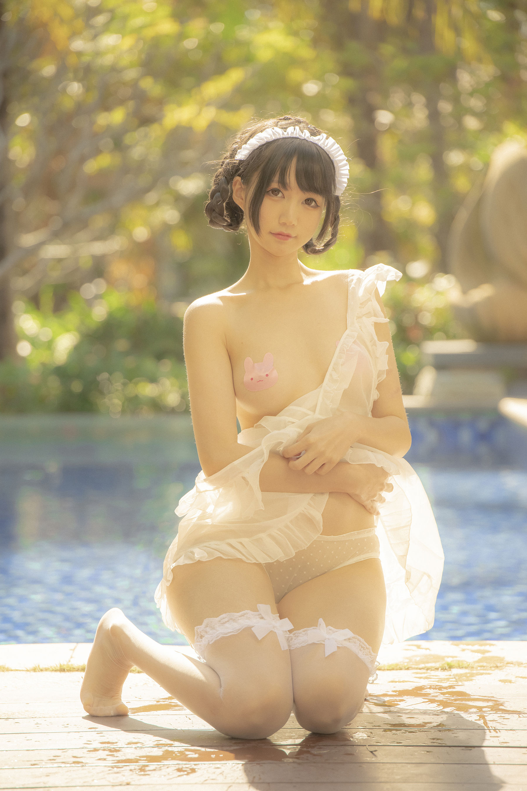 [网红COSER写真] NAGISA魔物喵 - 女仆的夏天/(61P)