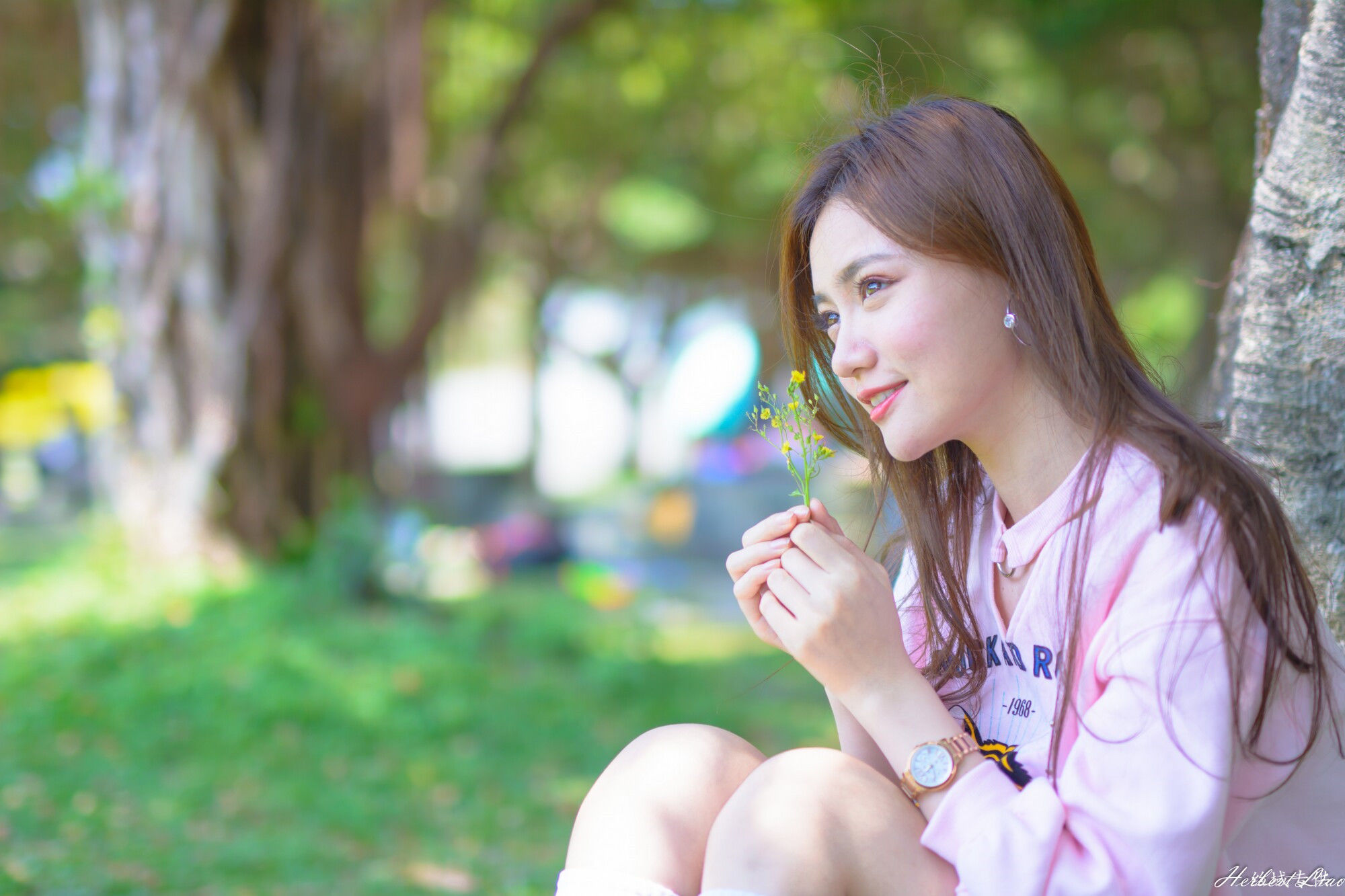 [台湾女神] 苏小立《花博新生公園 热裤运动装》/(56P)