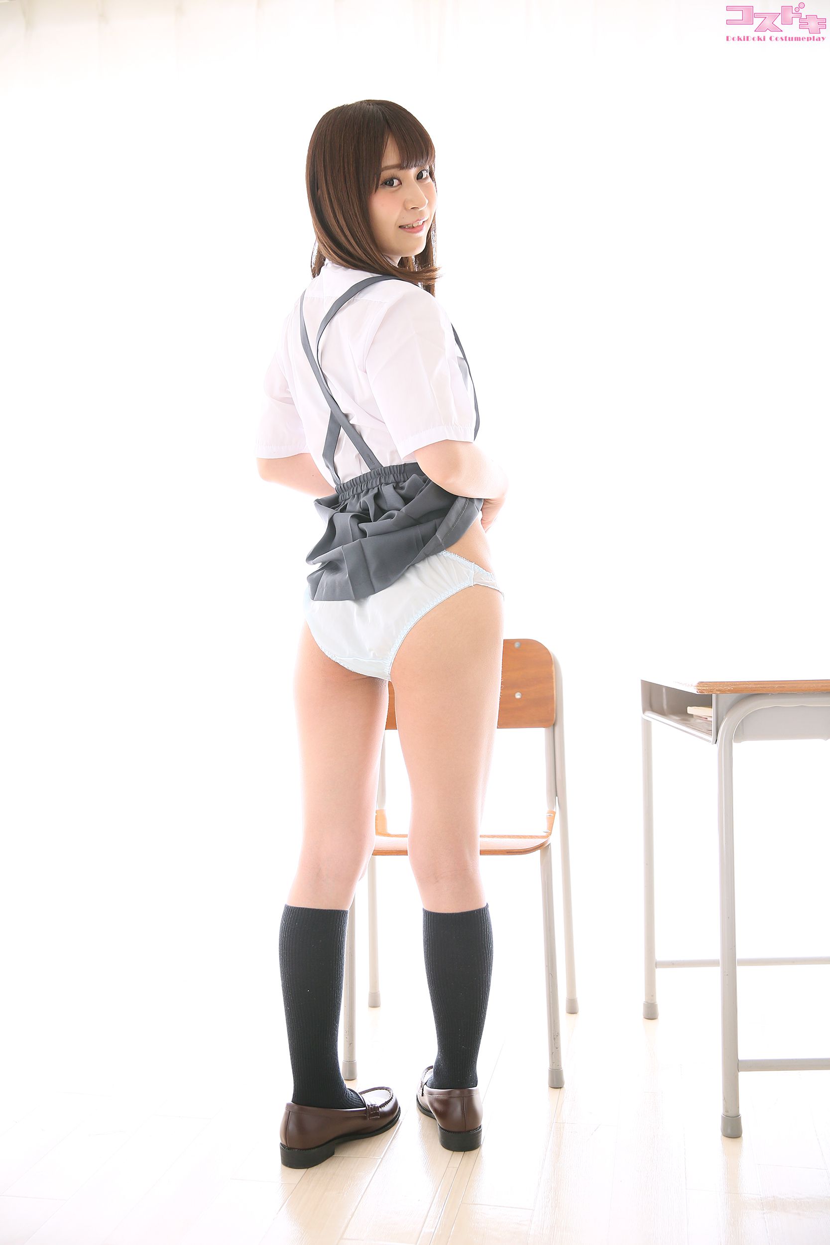 [Cosdoki] Rio Naruse 成瀬りお2 naruserio2_pic_seifukutsuri1 2/(60P)