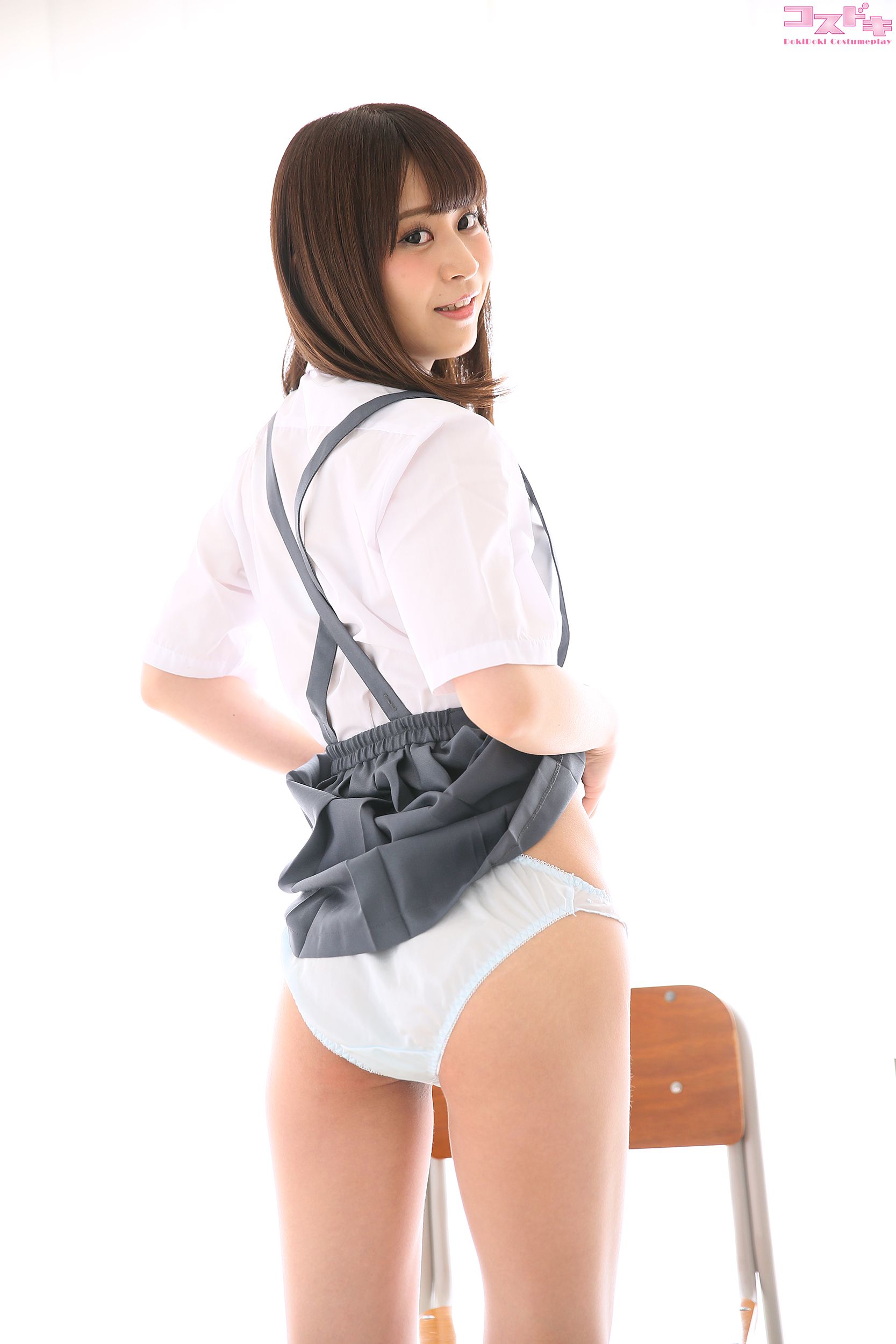 [Cosdoki] Rio Naruse 成瀬りお2 naruserio2_pic_seifukutsuri1 2/(60P)