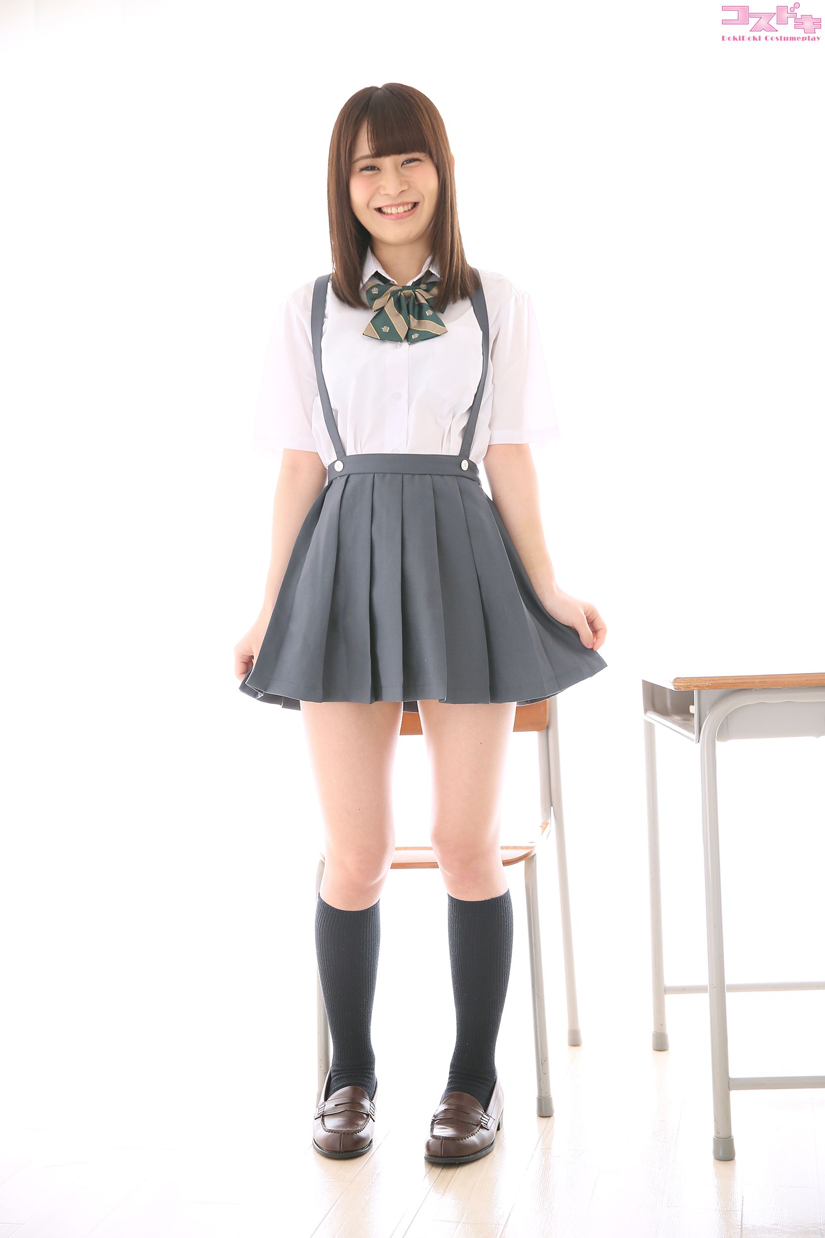 [Cosdoki] Rio Naruse 成瀬りお2 naruserio2_pic_seifukutsuri1 2/(60P)