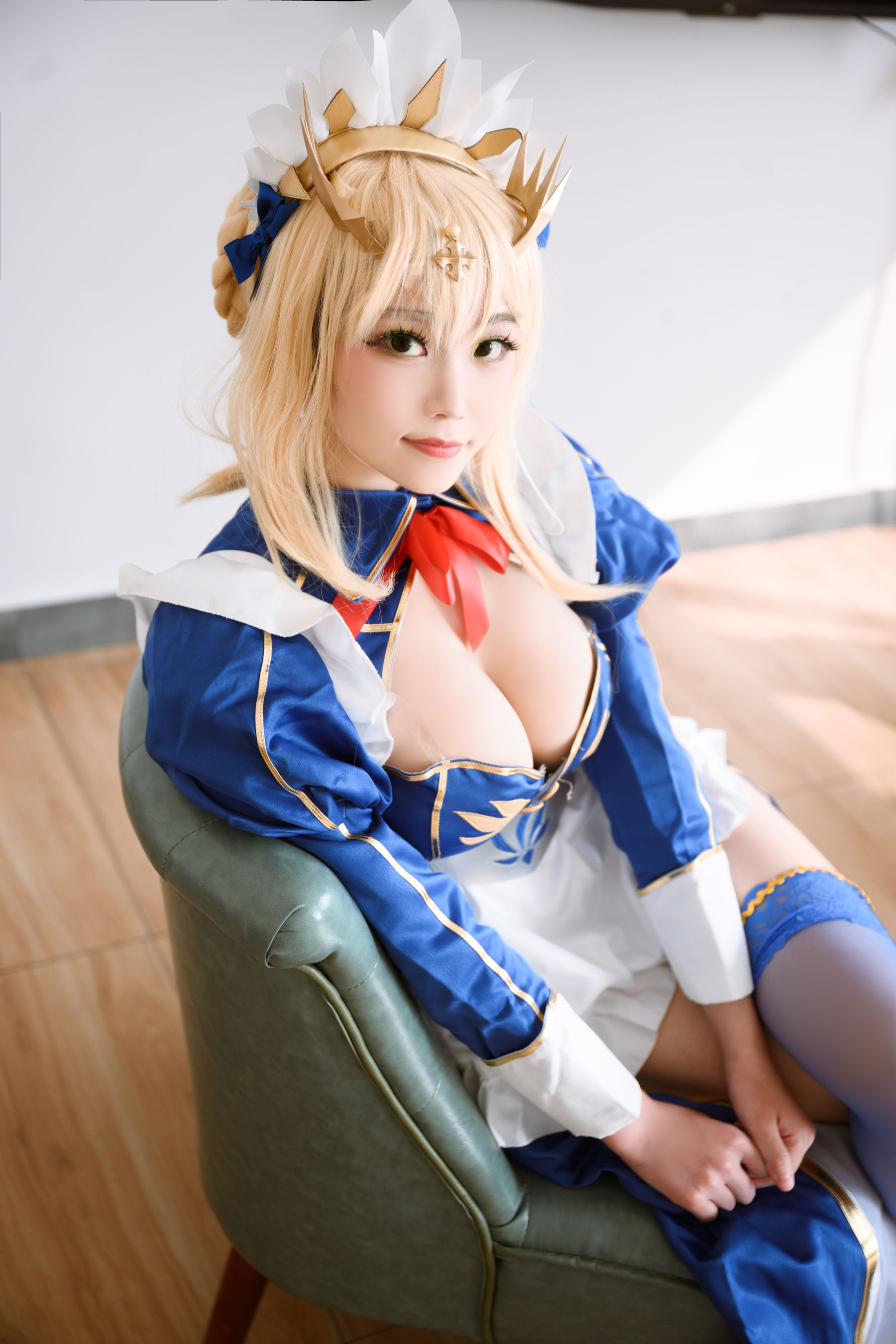 [网红COSER写真] Cosplay汪知子 - 白枪呆/(17P)