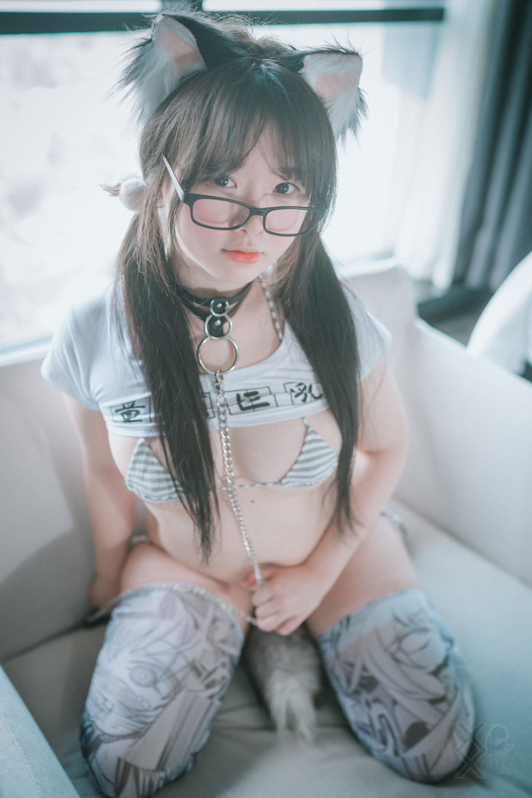 [DJAWA]  Aya - Tamed Wolfgirl 写真套图/(47P)