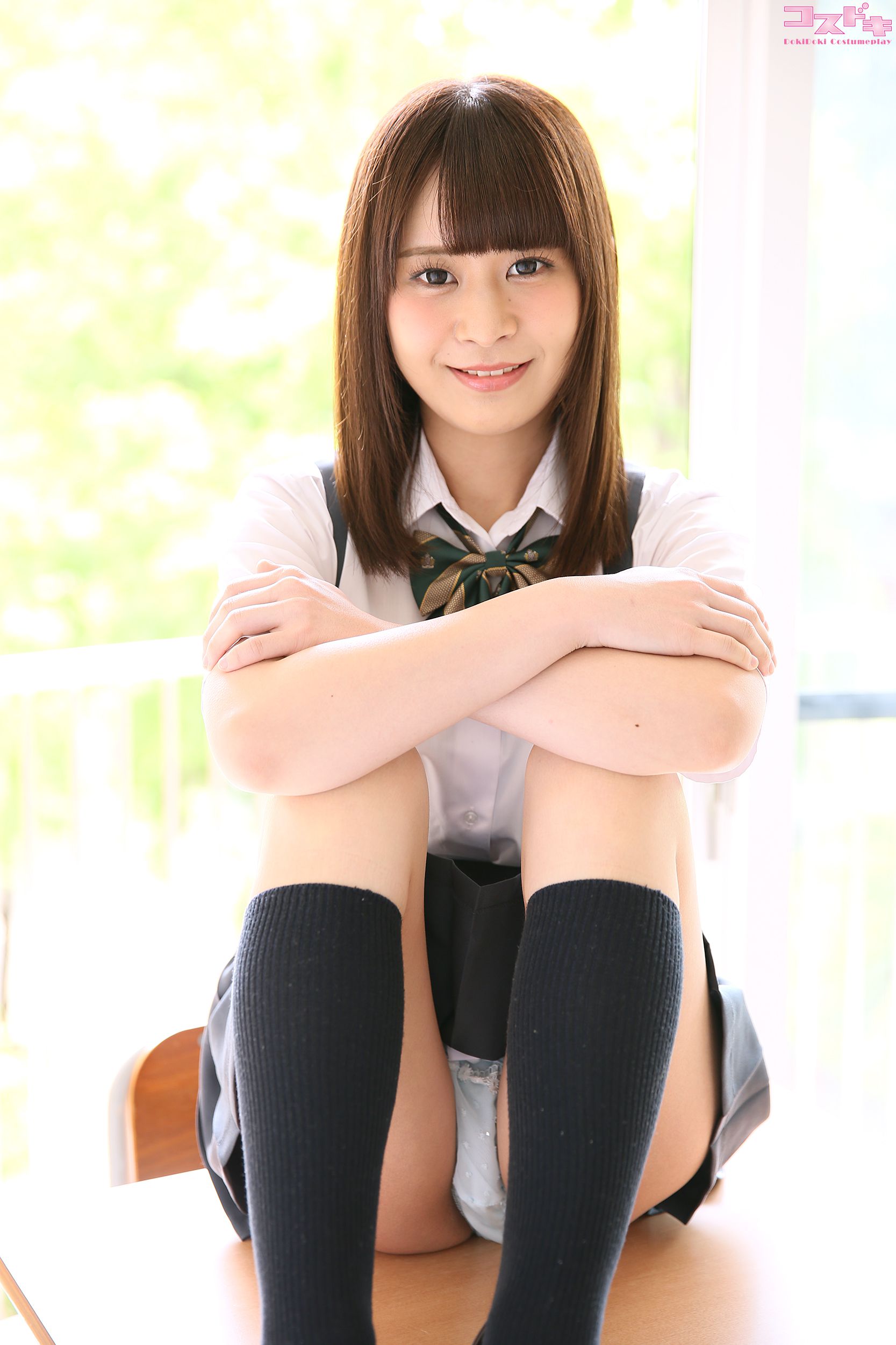 [Cosdoki] Rio Naruse 成瀬りお2 naruserio2_pic_seifukutsuri1 2/(60P)