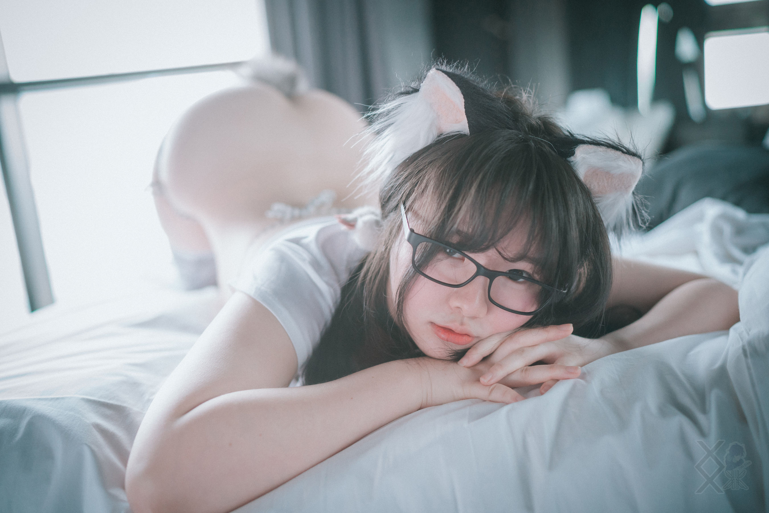 [DJAWA]  Aya - Tamed Wolfgirl 写真套图/(47P)