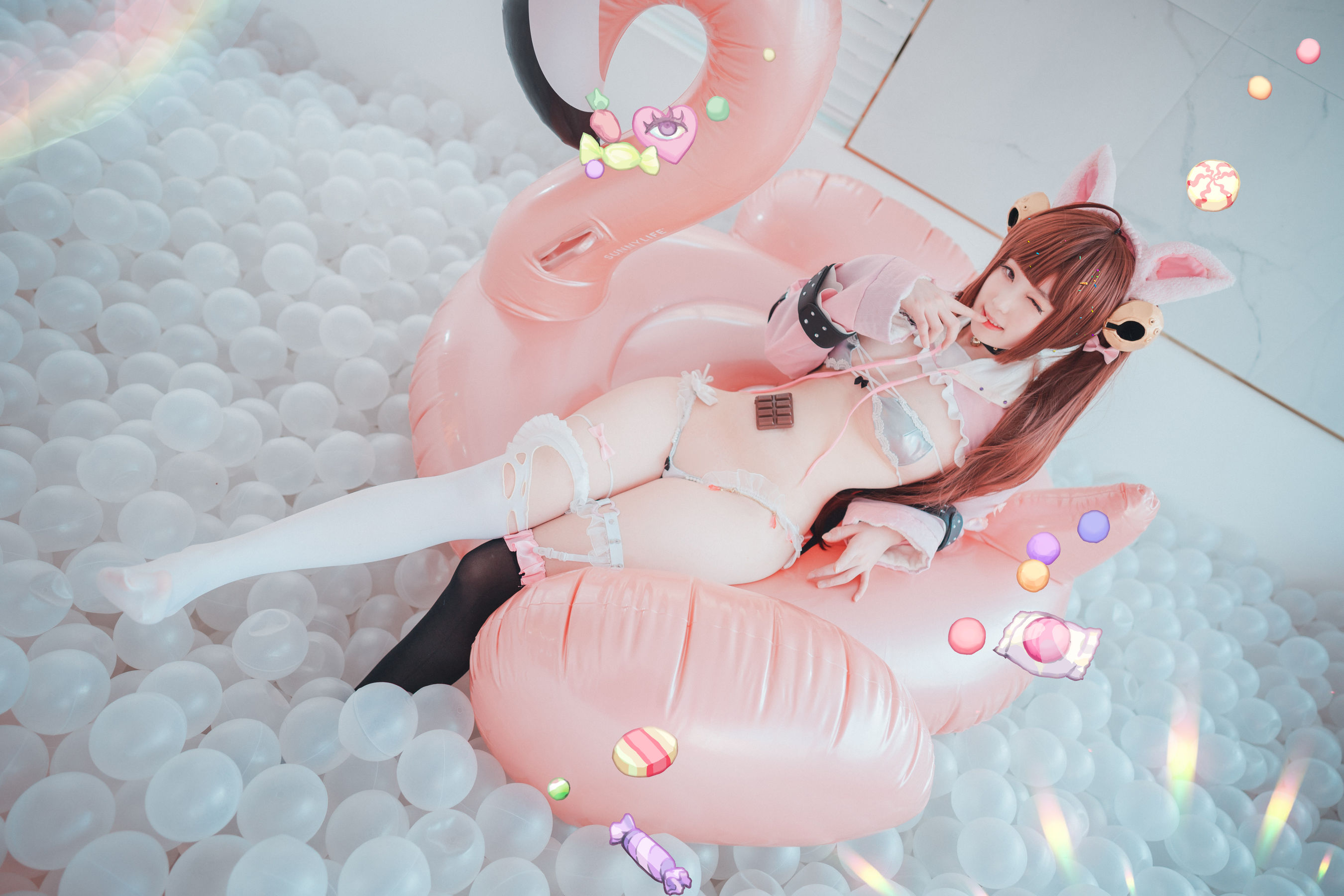 [DJAWA]  BamBi - Candy Jelly Love 写真套图/(45P)