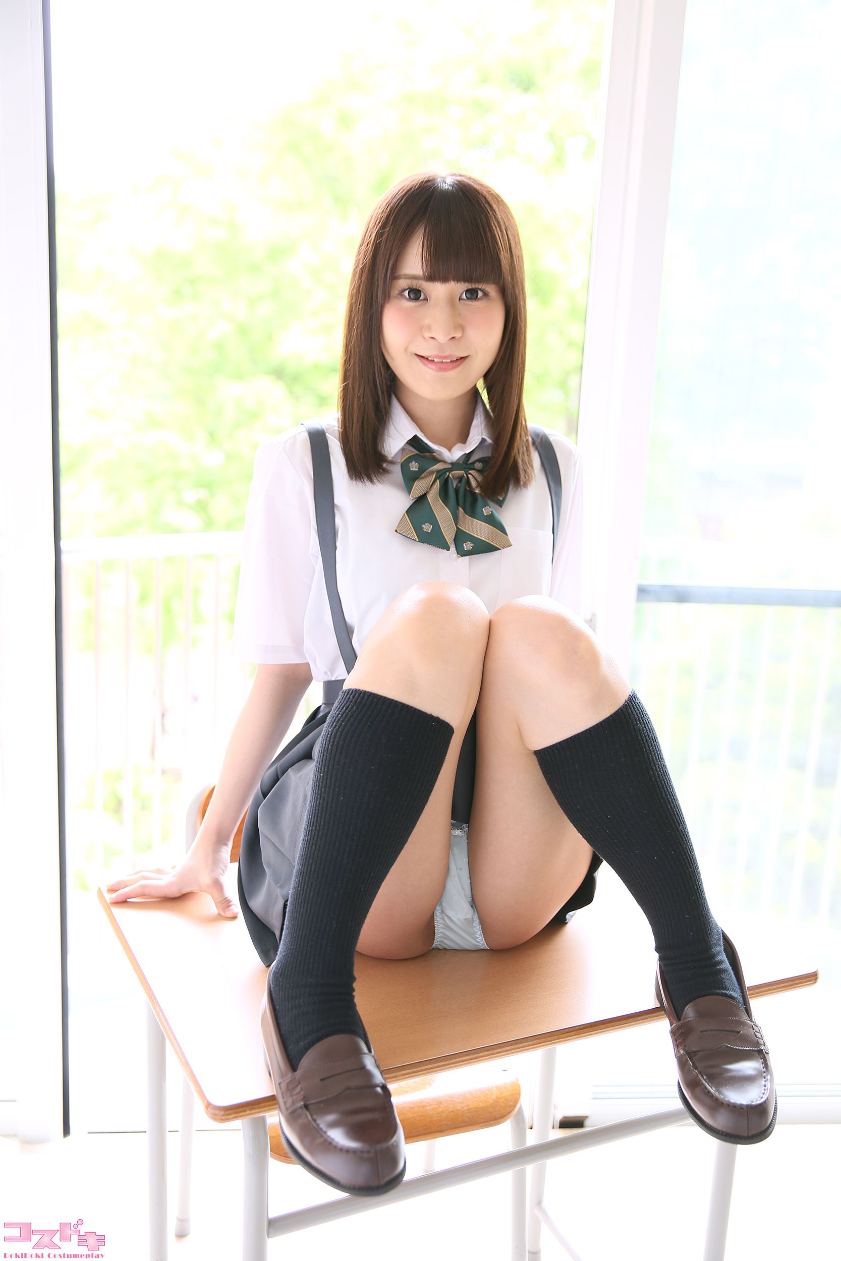 [Cosdoki] Rio Naruse 成瀬りお2 naruserio2_pic_seifukutsuri1 2/(60P)