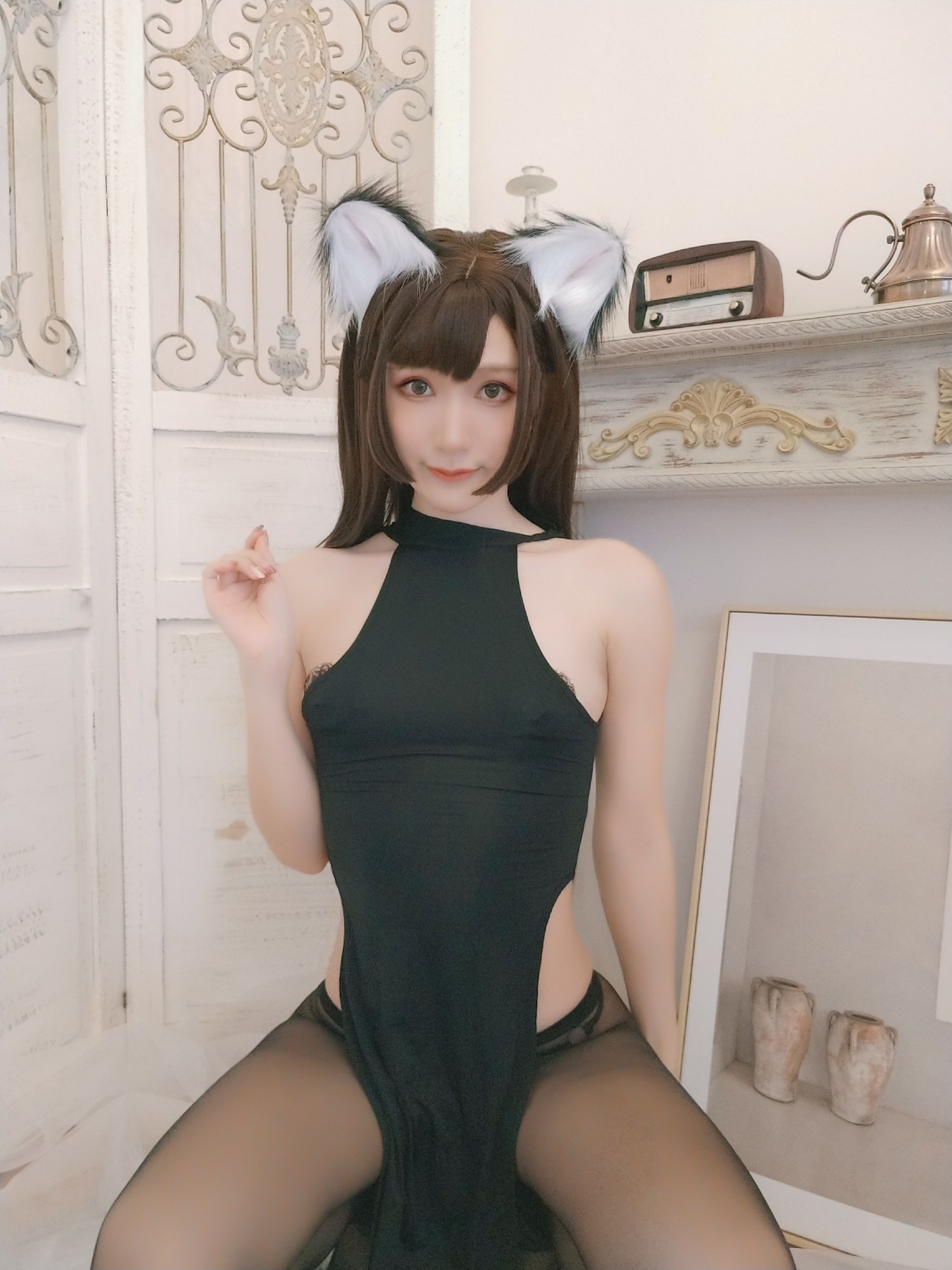 [网红COSER写真] 木之本果 - 黒猫の彼女/(89P)