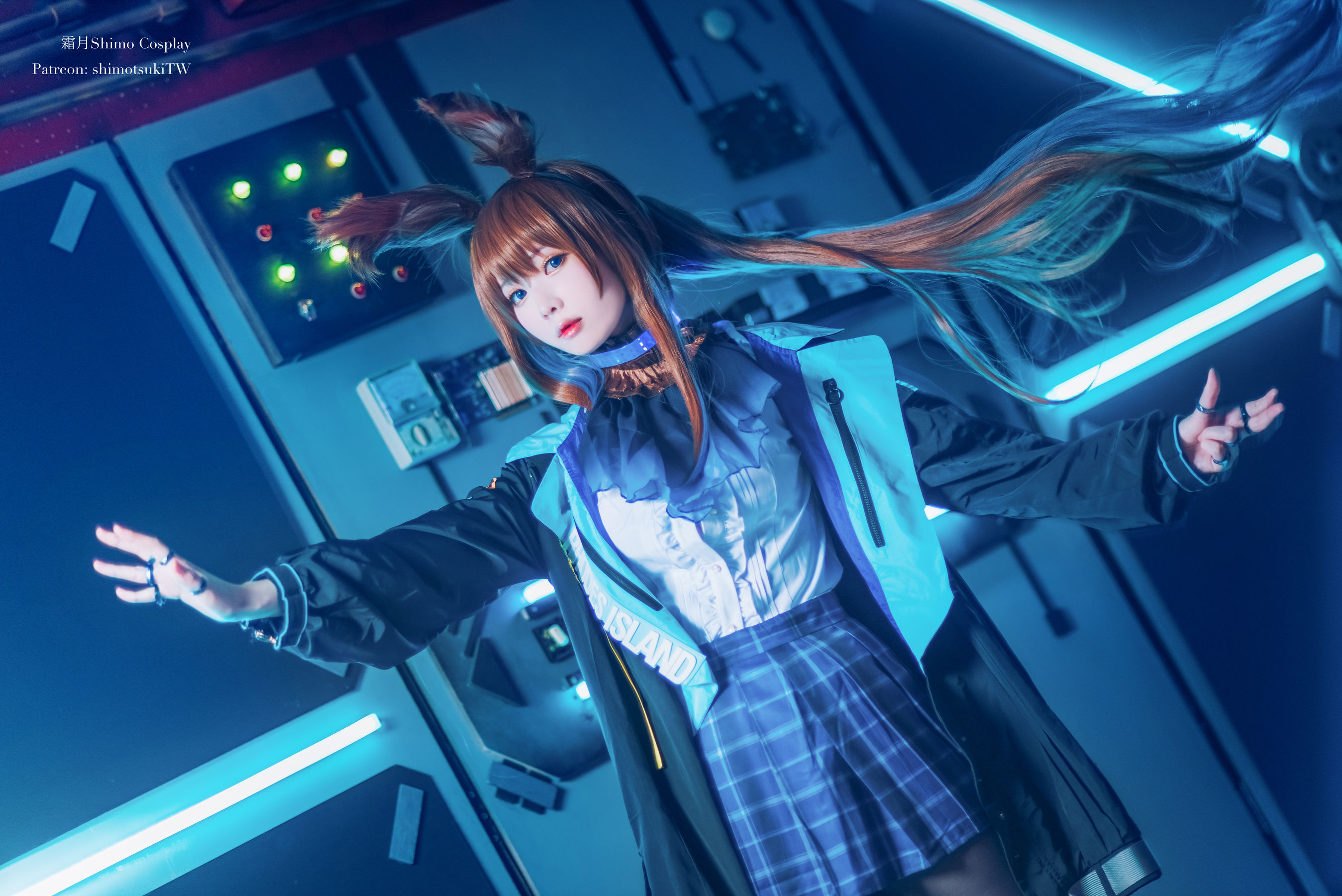 [网红COSER写真] 微博妹纸霜月shimo - 明日方舟 阿米娅/(18P)