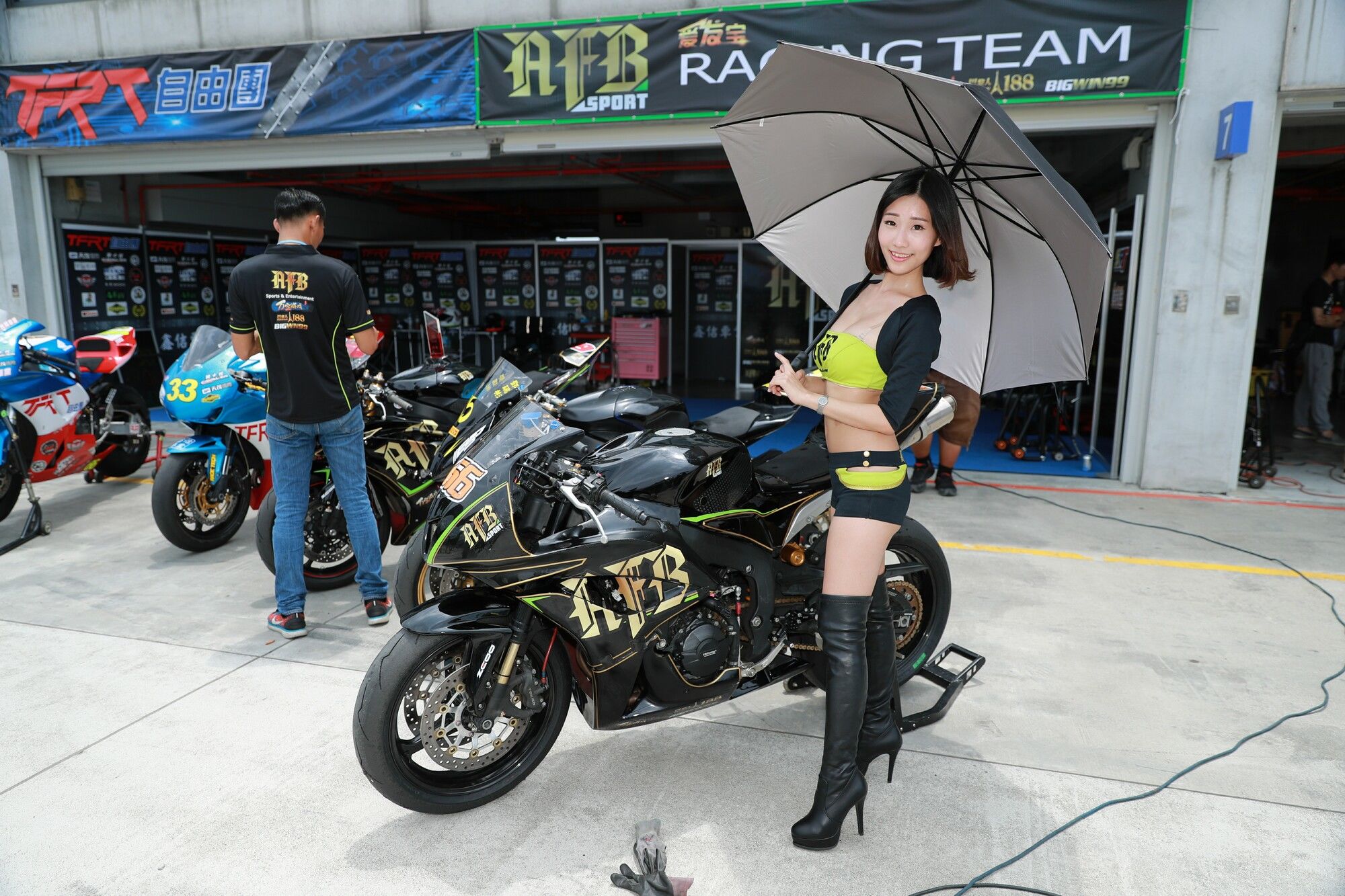 [台湾嫩模展会系列] TSF-R2台灣大賽車第二站 图片合集/(150P)