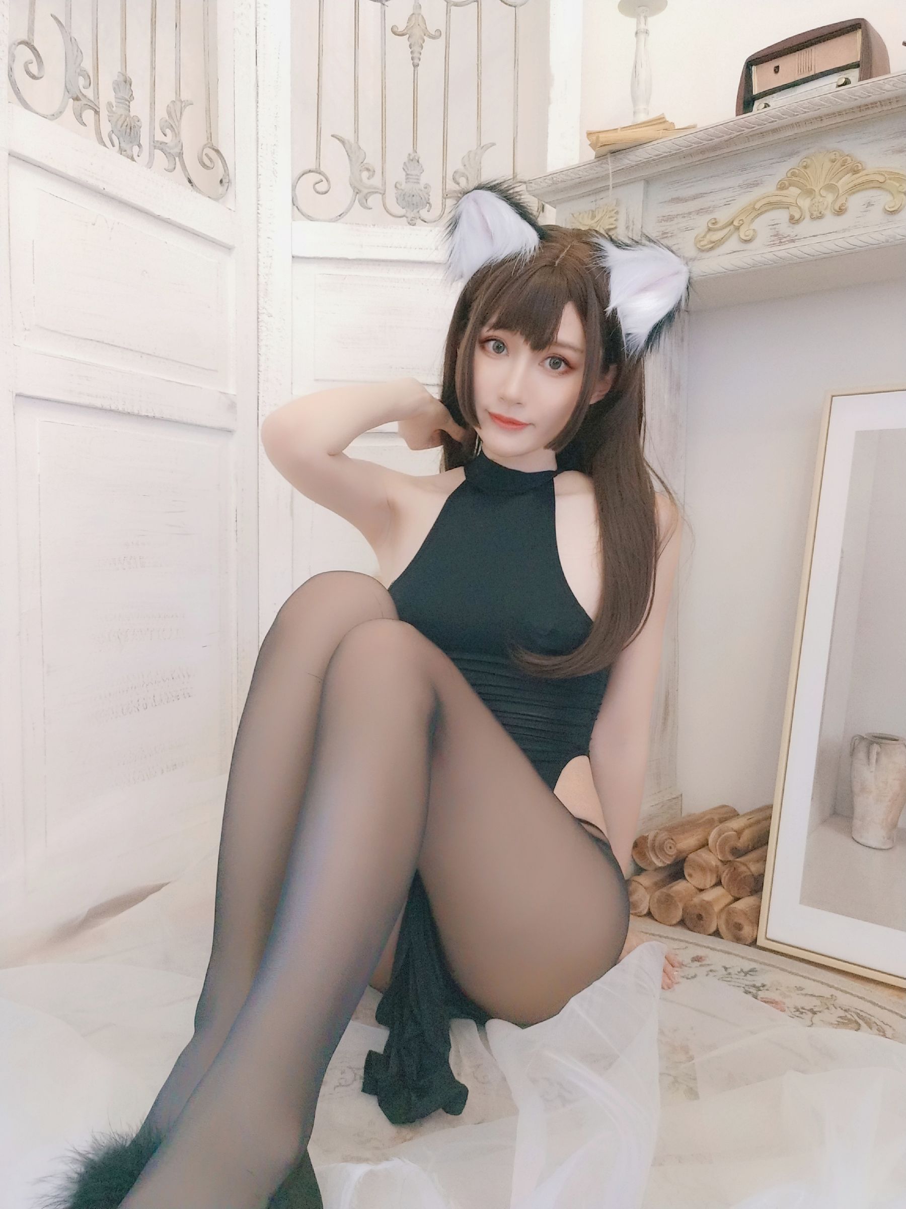 [网红COSER写真] 木之本果 - 黒猫の彼女/(89P)