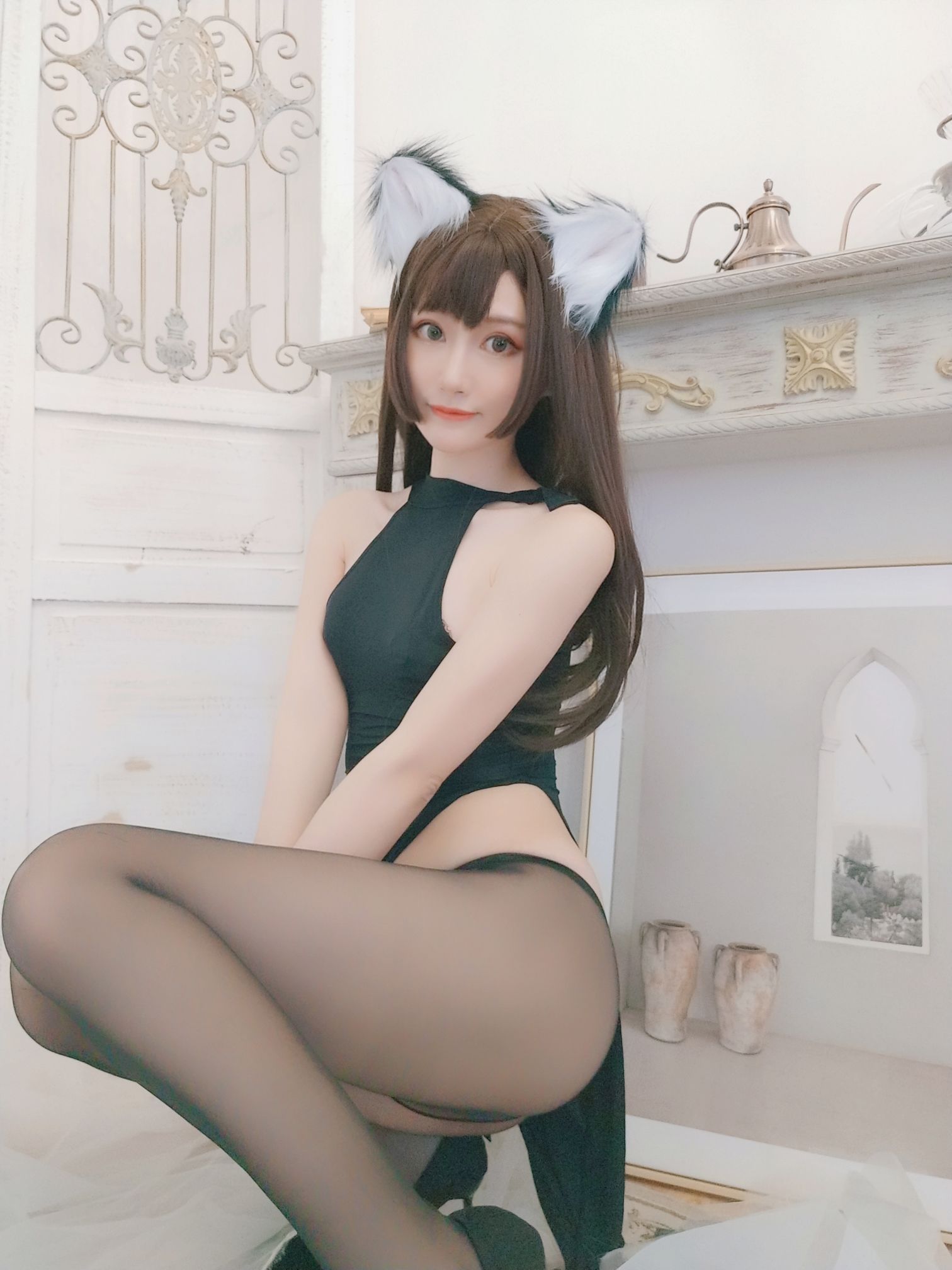 [网红COSER写真] 木之本果 - 黒猫の彼女/(89P)