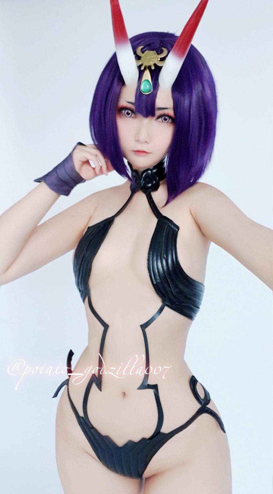 [网红COSER写真] Coser小姐姐Potato Godzilla - Shuten Douji/(24P)