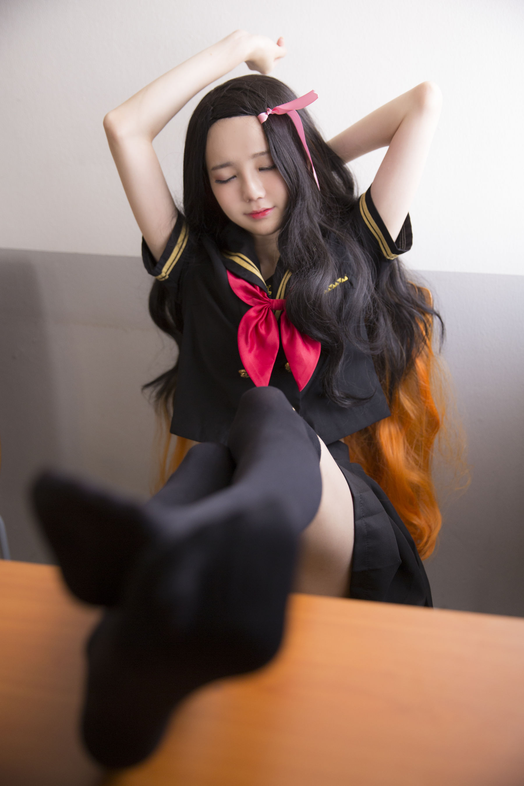 [网红COSER写真] Sally Dorasnow - Nezuko School/(19P)