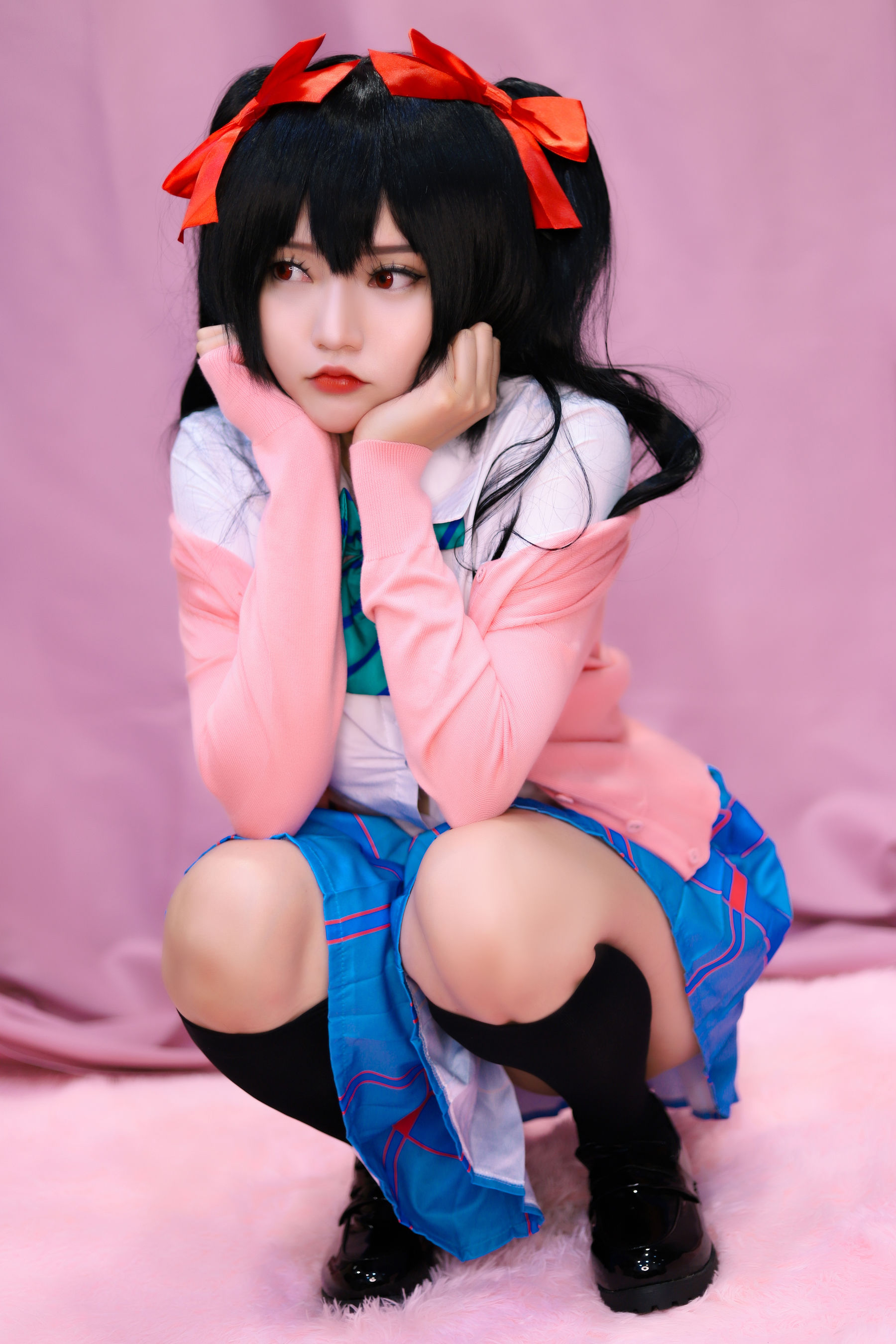 [网红COSER写真] Coser小姐姐Potato Godzilla - Nico Yazawa/(17P)