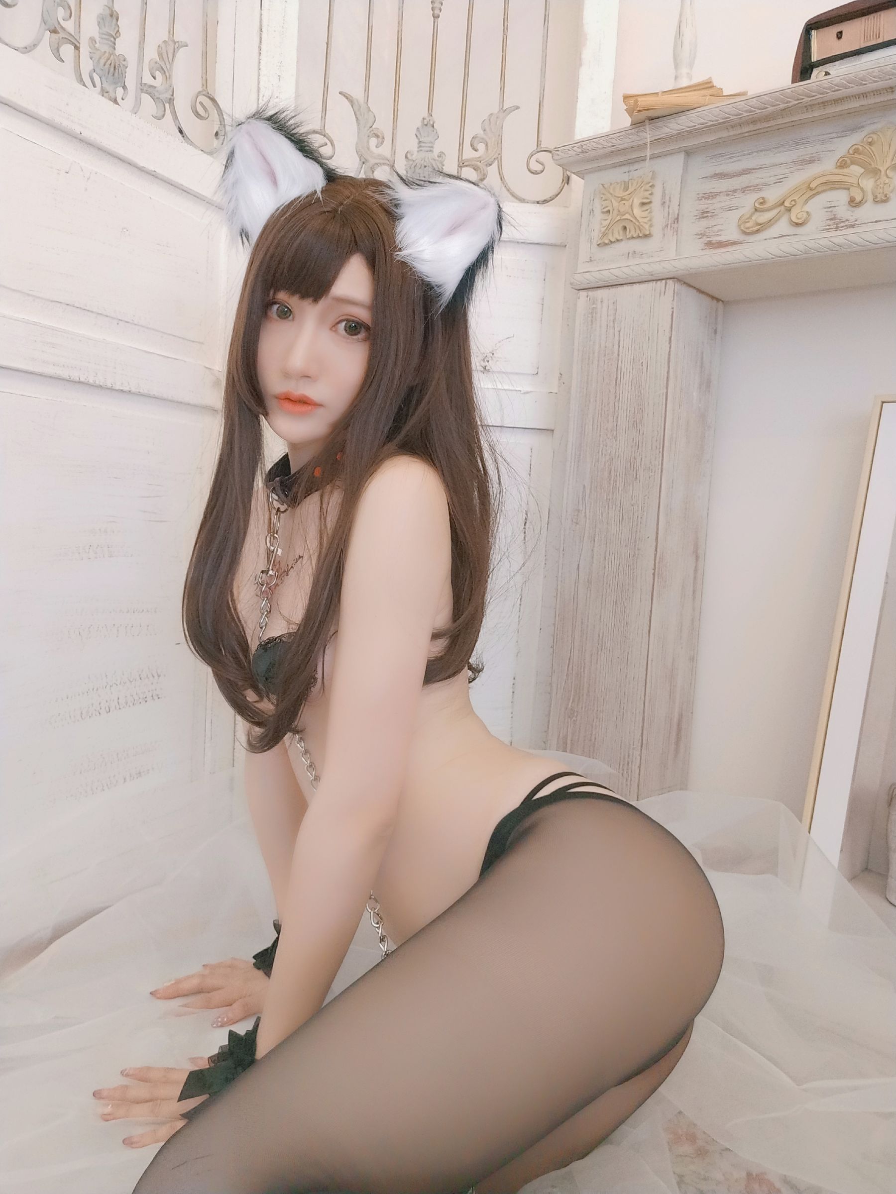 [网红COSER写真] 木之本果 - 黒猫の彼女/(89P)