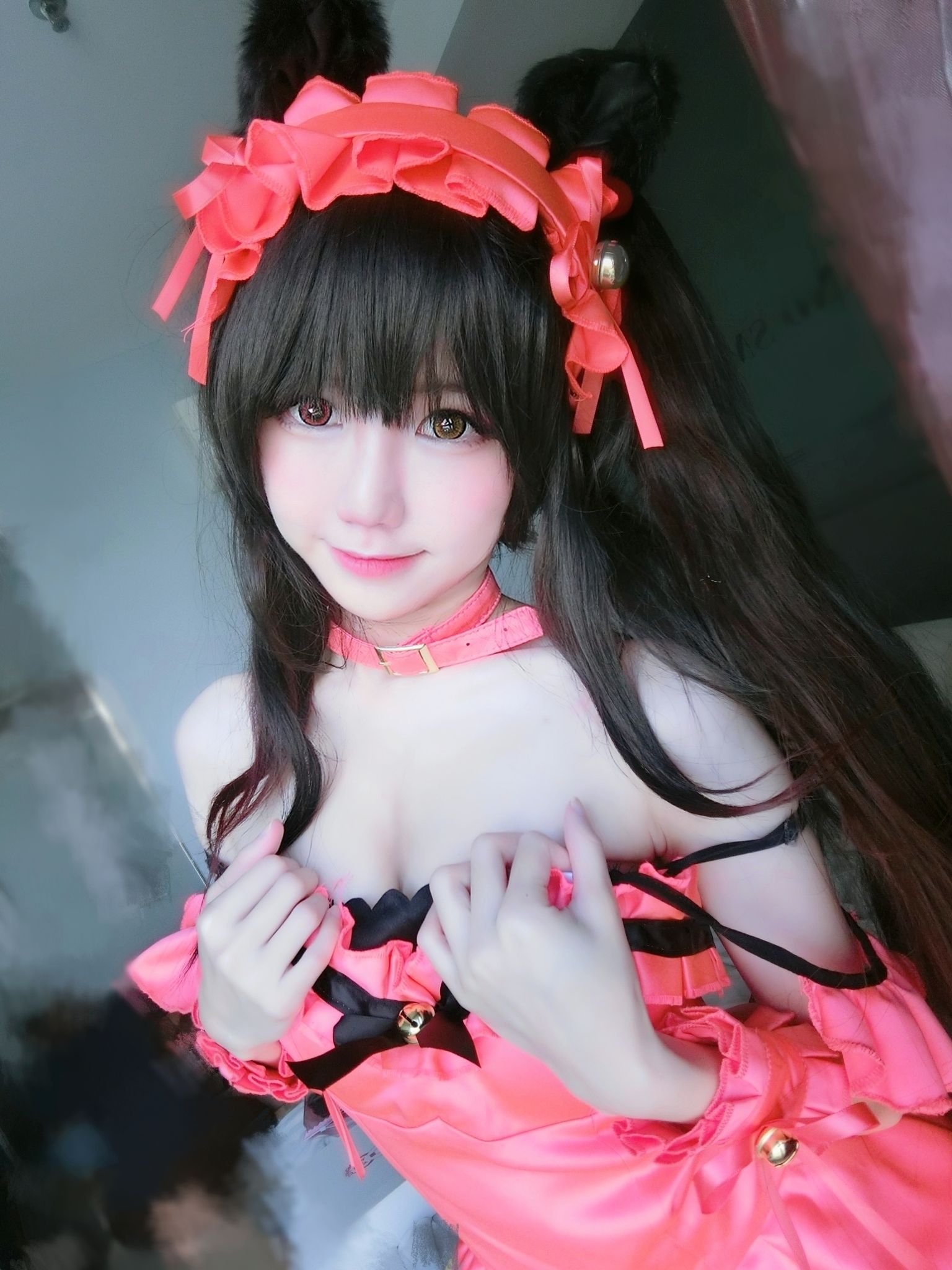 [网红COSER写真] Sally Dorasnow - Bonus Kurumi Valentine Set/(15P)