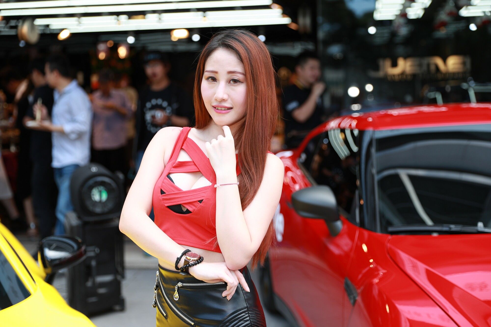 [台湾嫩模展会系列] JUEMEI 爵鎂頂級汽車工藝 图片合集/(69P)