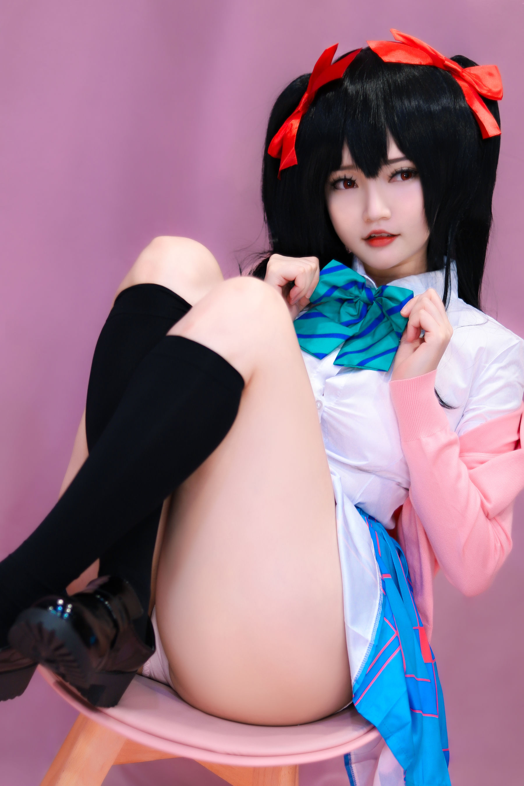 [网红COSER写真] Coser小姐姐Potato Godzilla - Nico Yazawa/(17P)