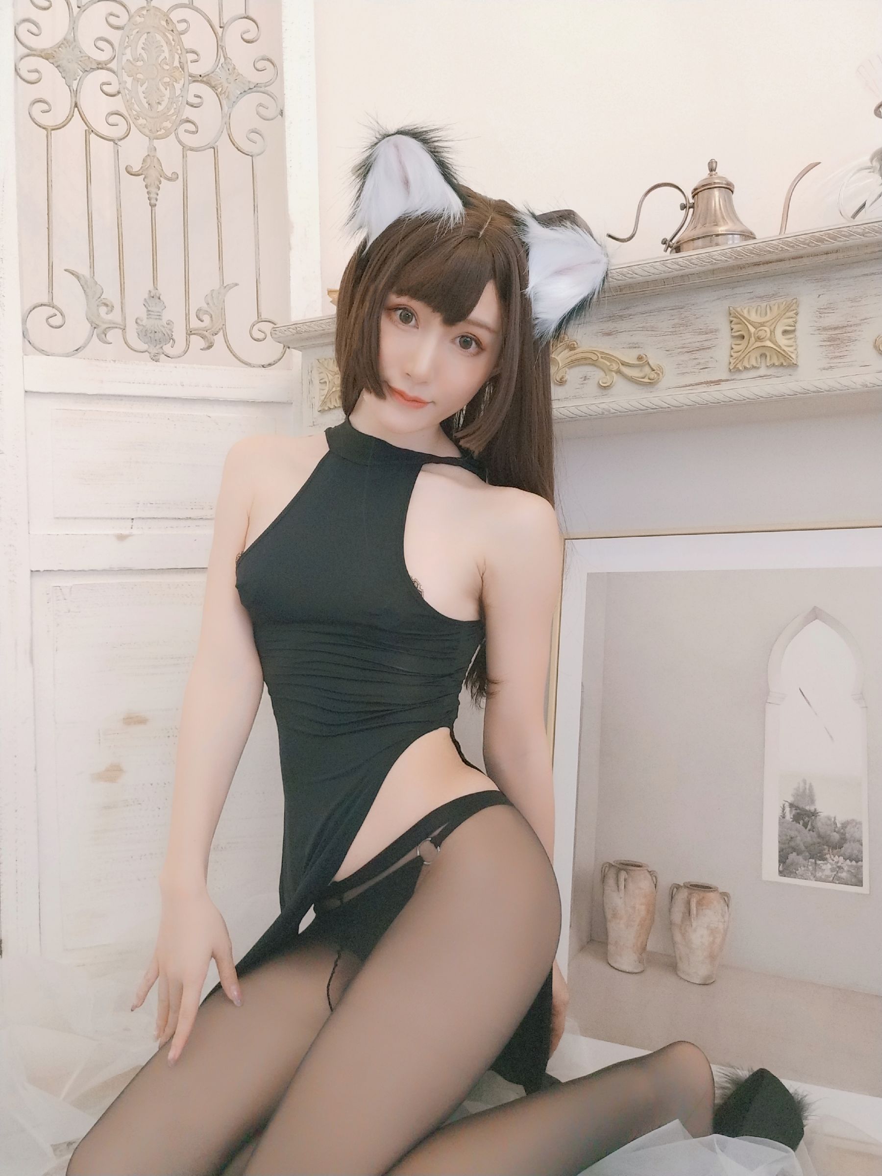 [网红COSER写真] 木之本果 - 黒猫の彼女/(89P)