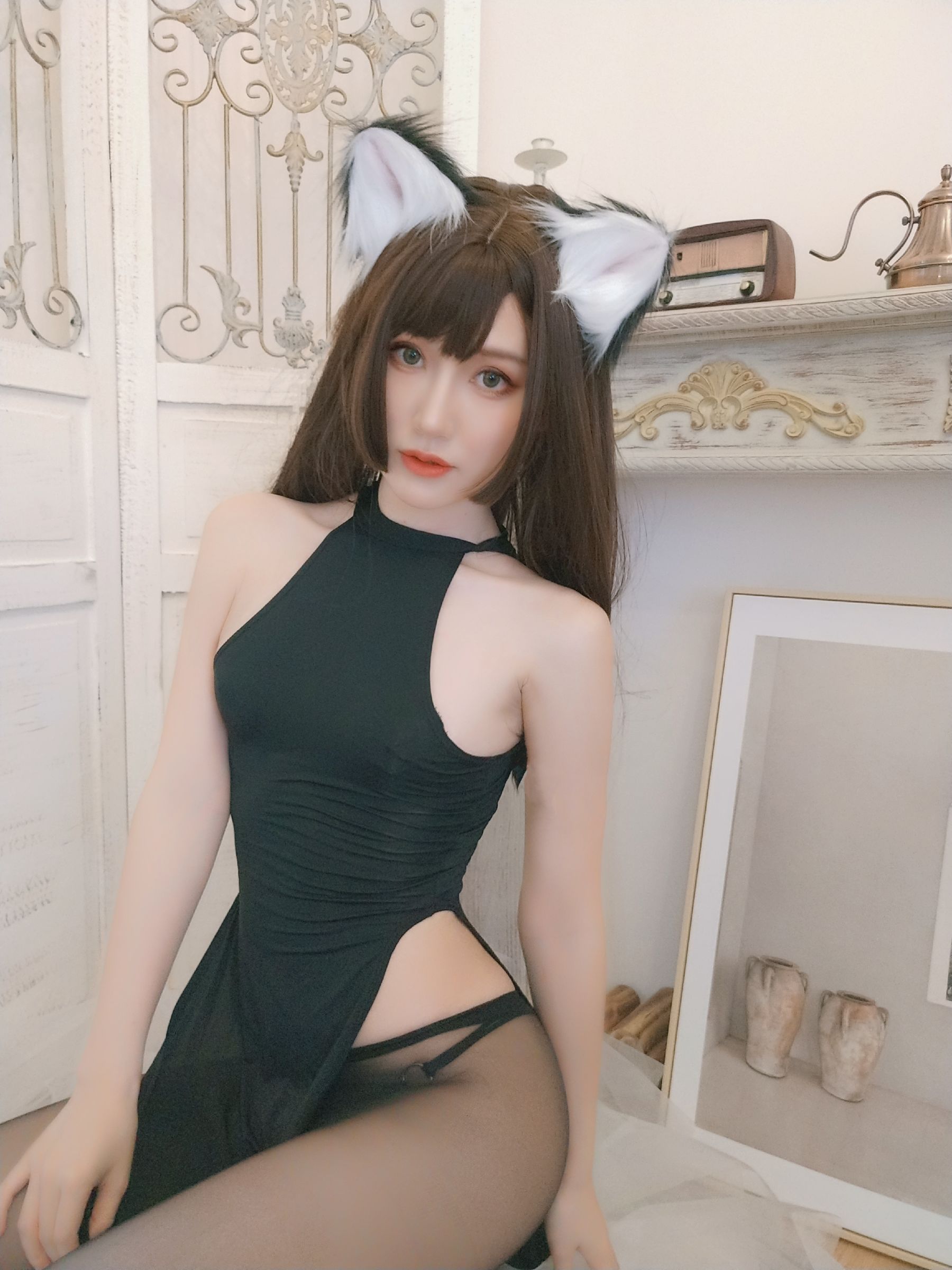 [网红COSER写真] 木之本果 - 黒猫の彼女/(89P)