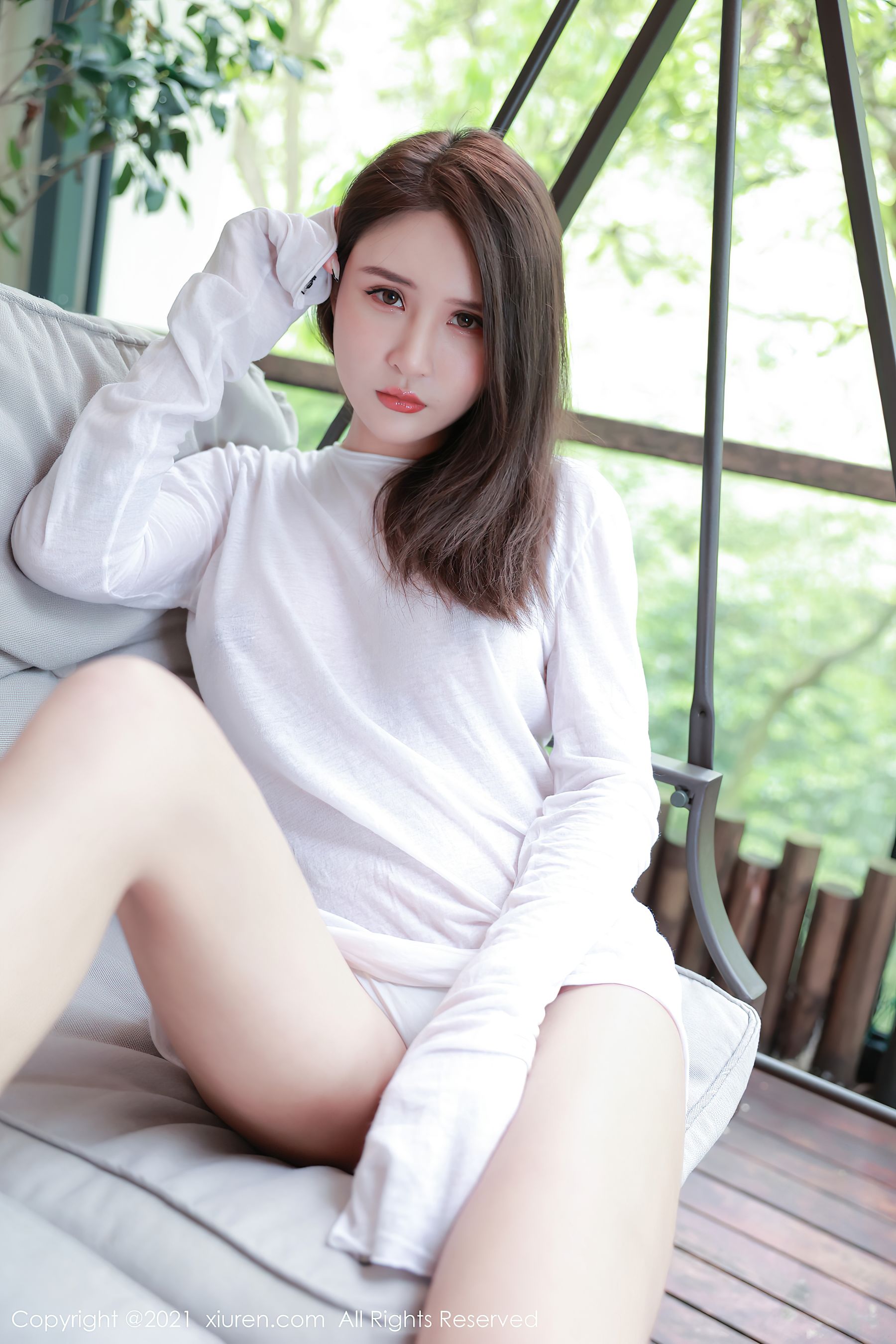 [秀人XIUREN] No.3353 Emily顾奈奈/(58P)