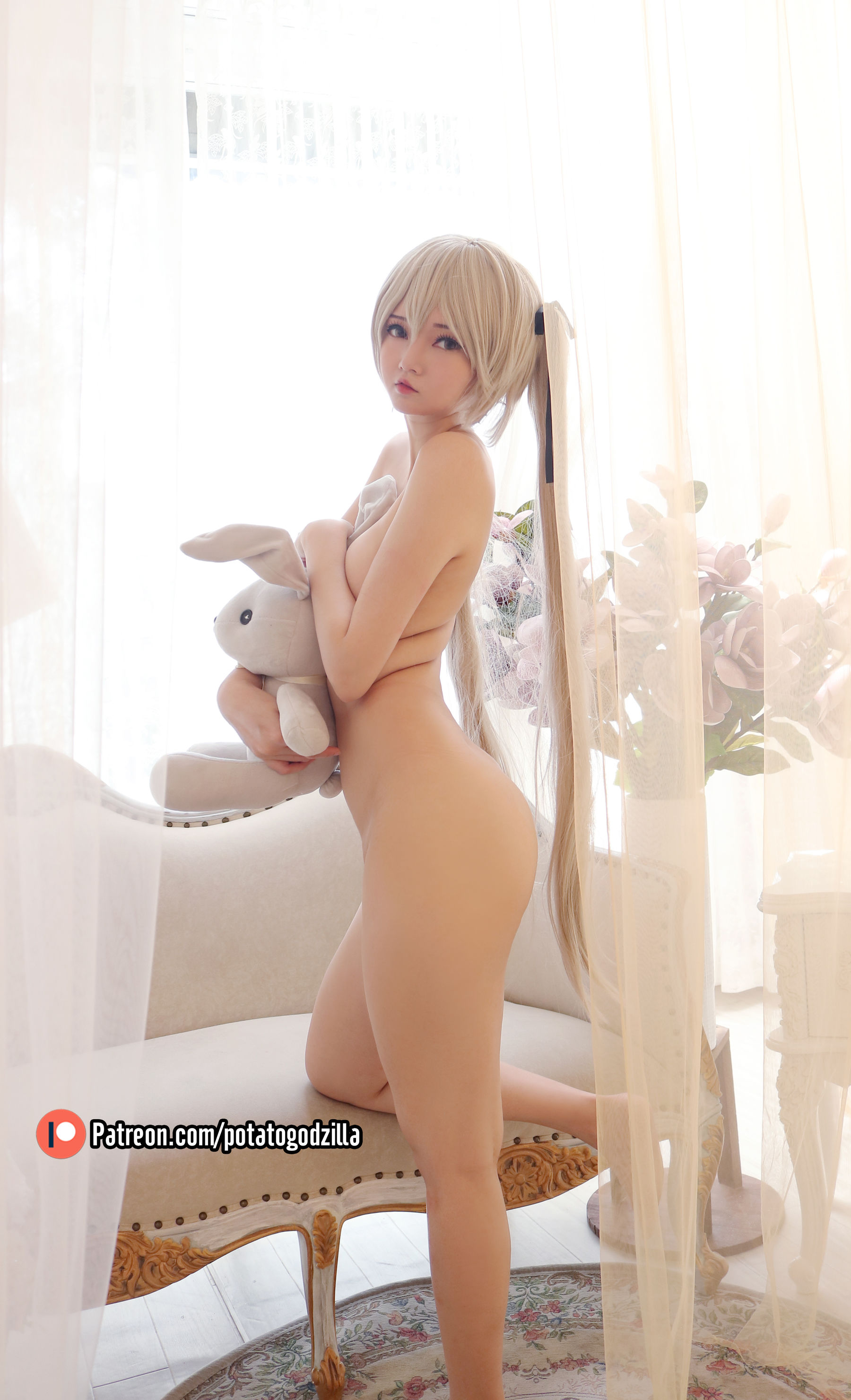 [COS福利] Coser小姐姐Potato Godzilla - Sora Kasugano Bunny Suit/(31P)