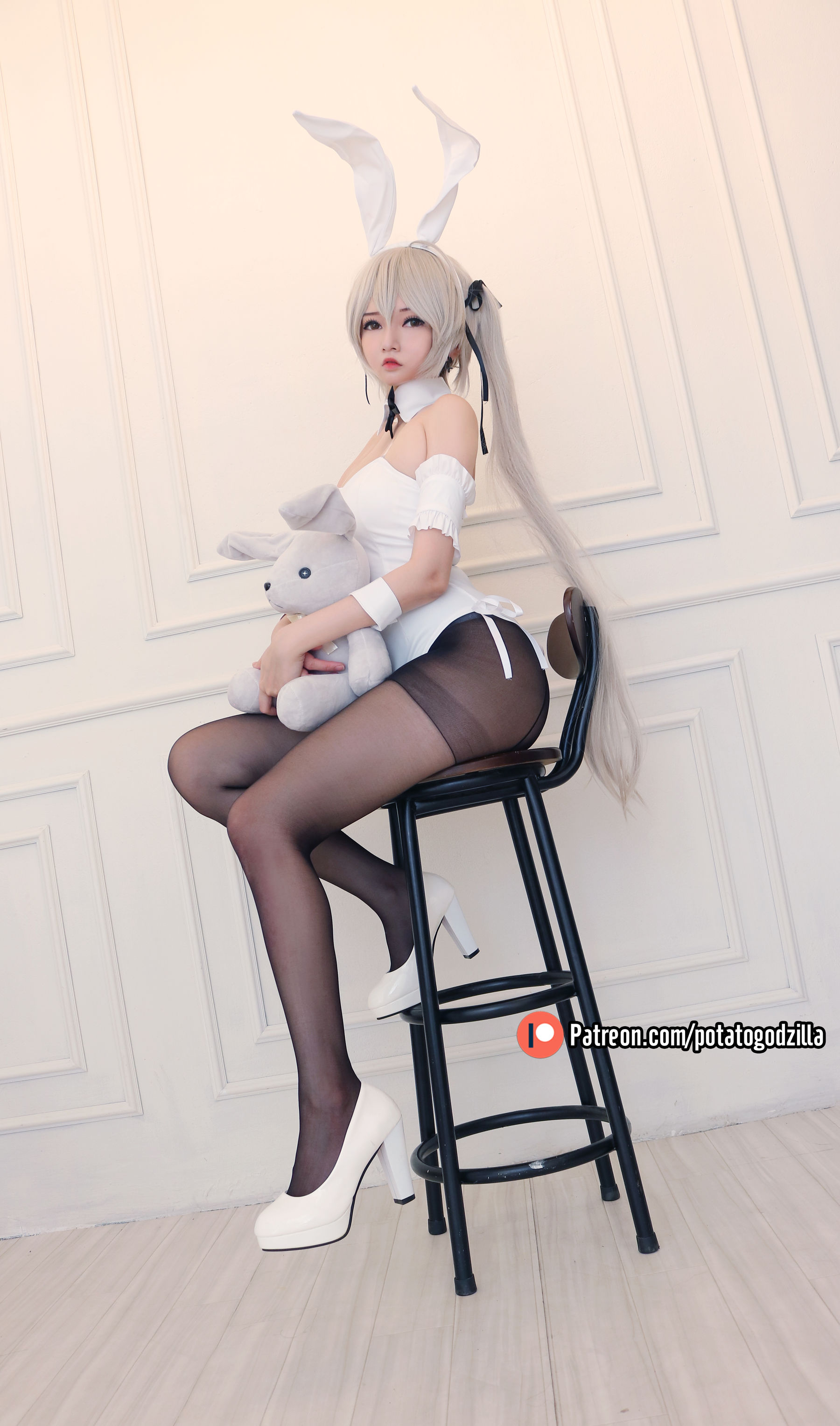 [COS福利] Coser小姐姐Potato Godzilla - Sora Kasugano Bunny Suit/(31P)