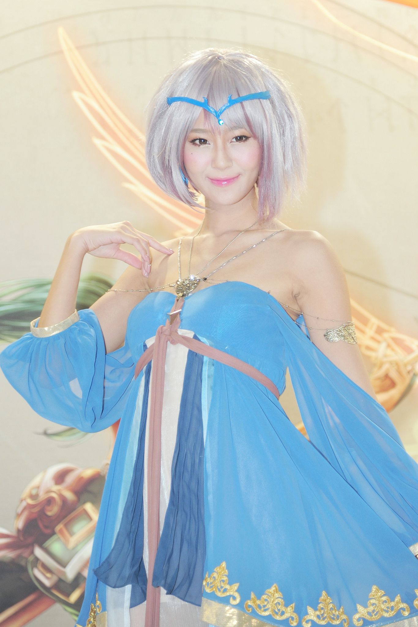 Beautyleg腿模Winnie小雪《2014台北电玩展》COSPLAY古典图片合集/(31P)