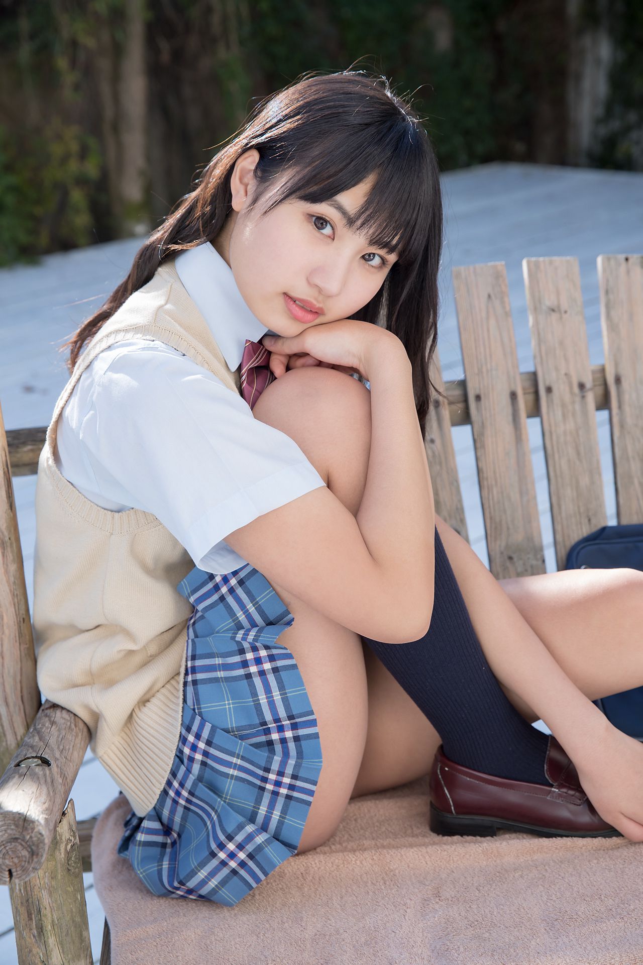 [Minisuka.tv] Kurumi Miyamaru 宮丸くるみ - Regular Gallery 7.1/(45P)