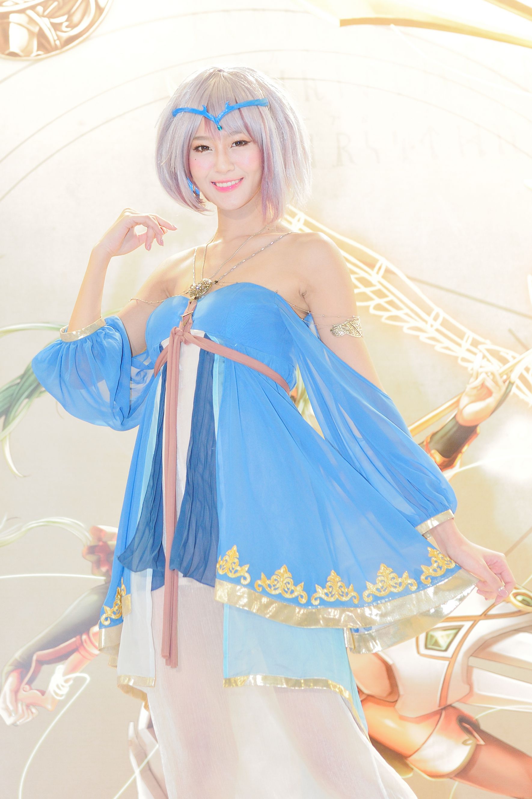 Beautyleg腿模Winnie小雪《2014台北电玩展》COSPLAY古典图片合集/(31P)