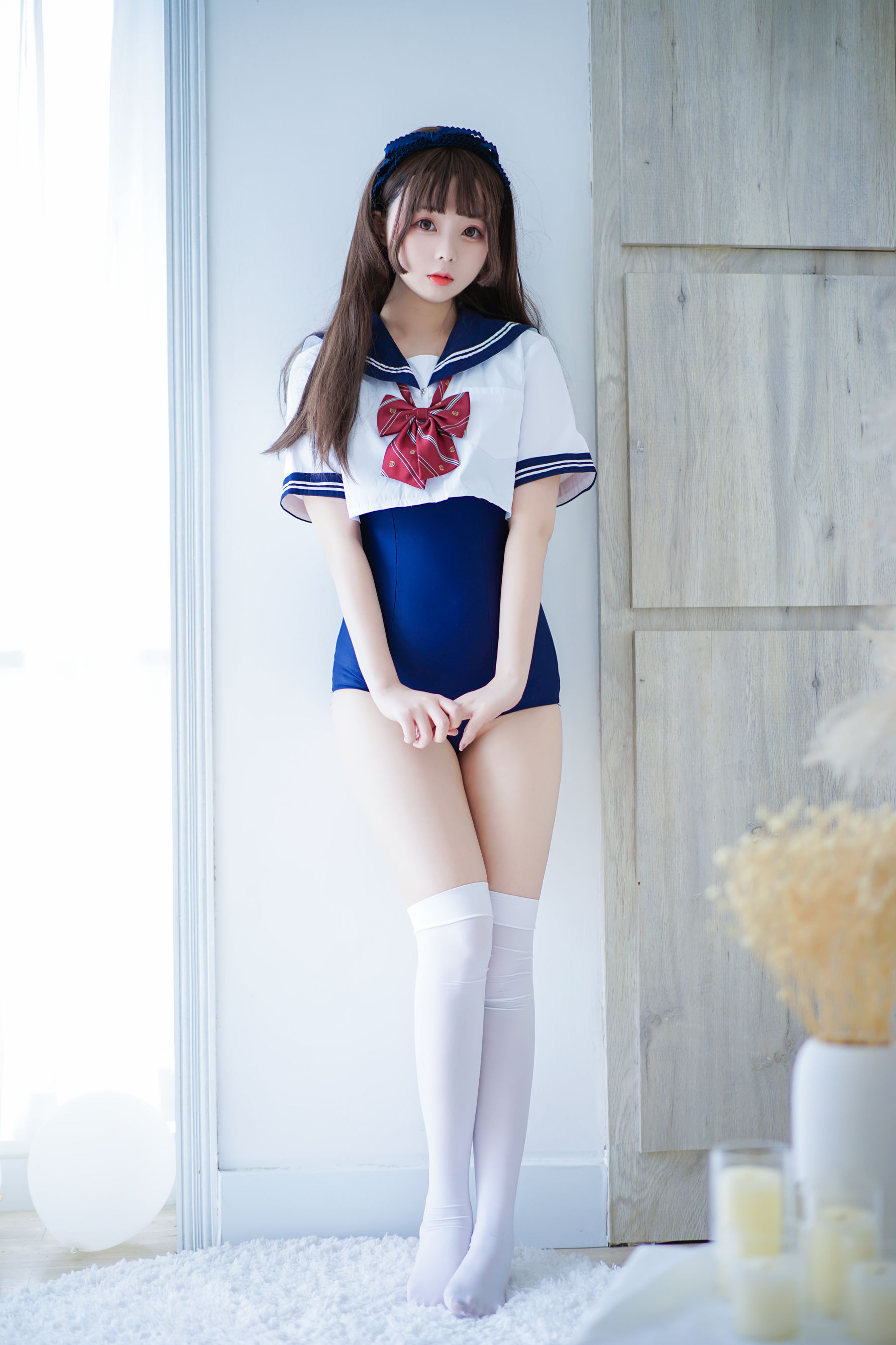 [COS福利] Cosplay日奈娇 - 制服死库水/(40P)