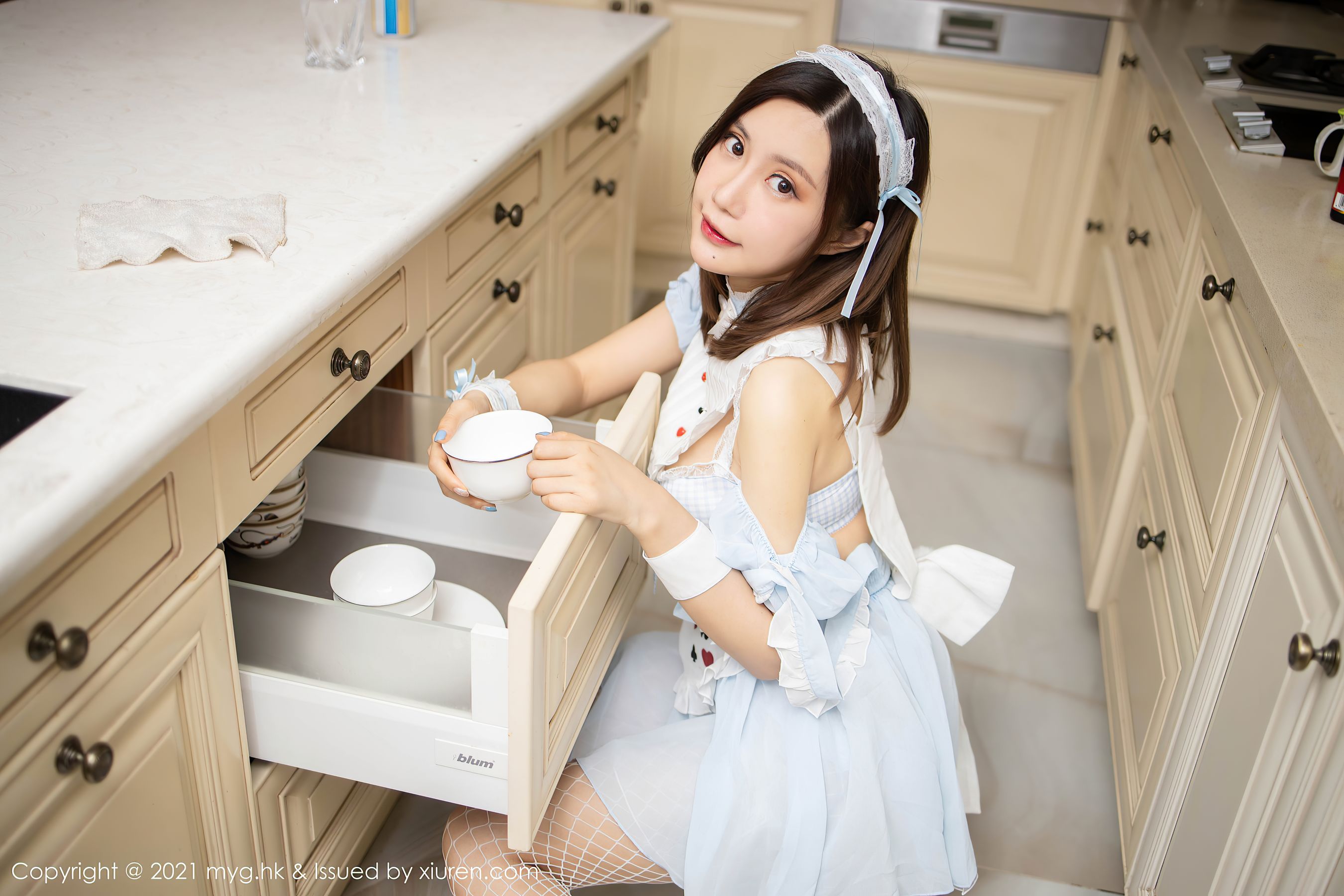 [美媛馆MyGirl] Vol.504 绮里嘉Carina/(70P)