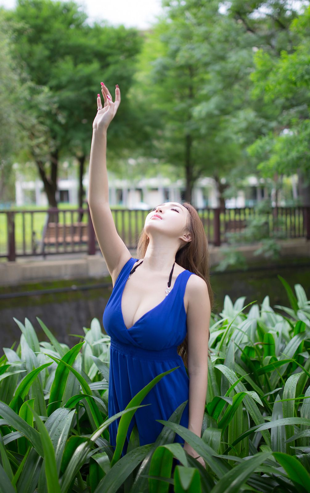 台湾赵芸Syuan《极品蓝色长裙女神》/(133P)